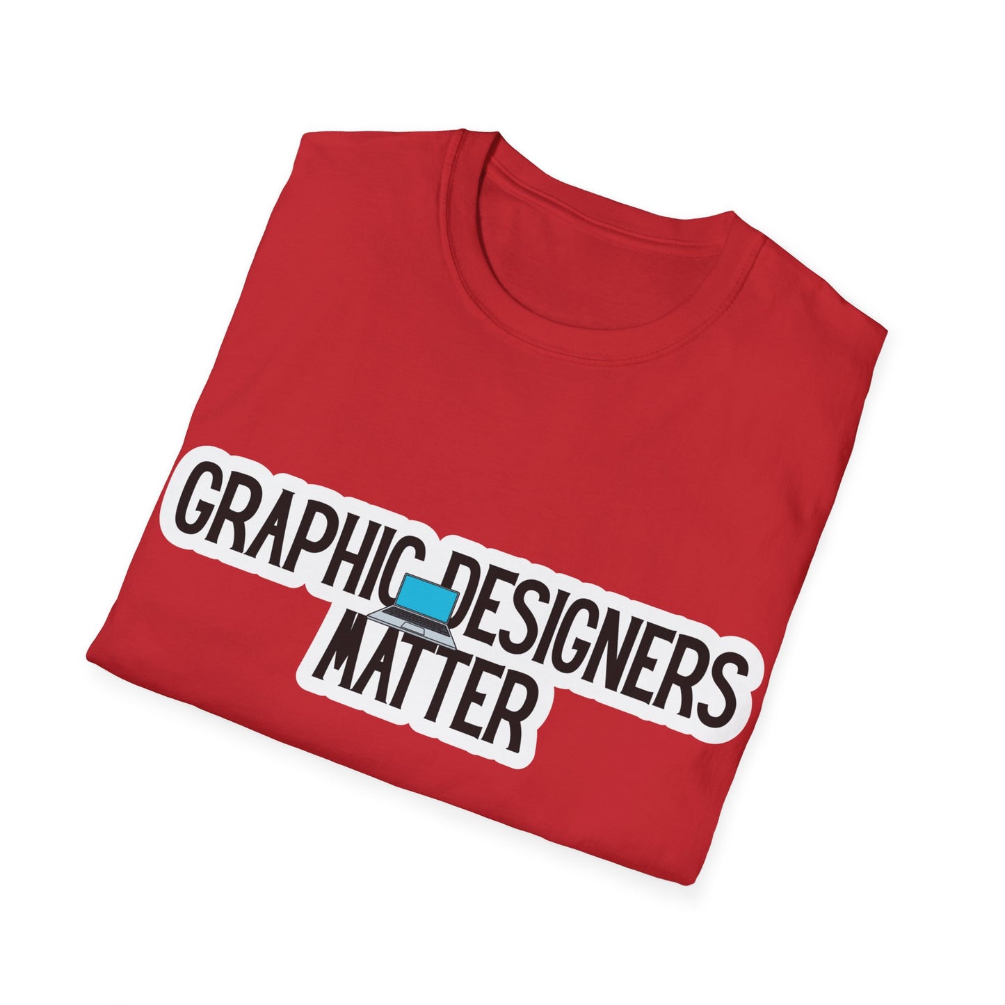Graphic Designers Matter Unisex Softstyle T-Shirt