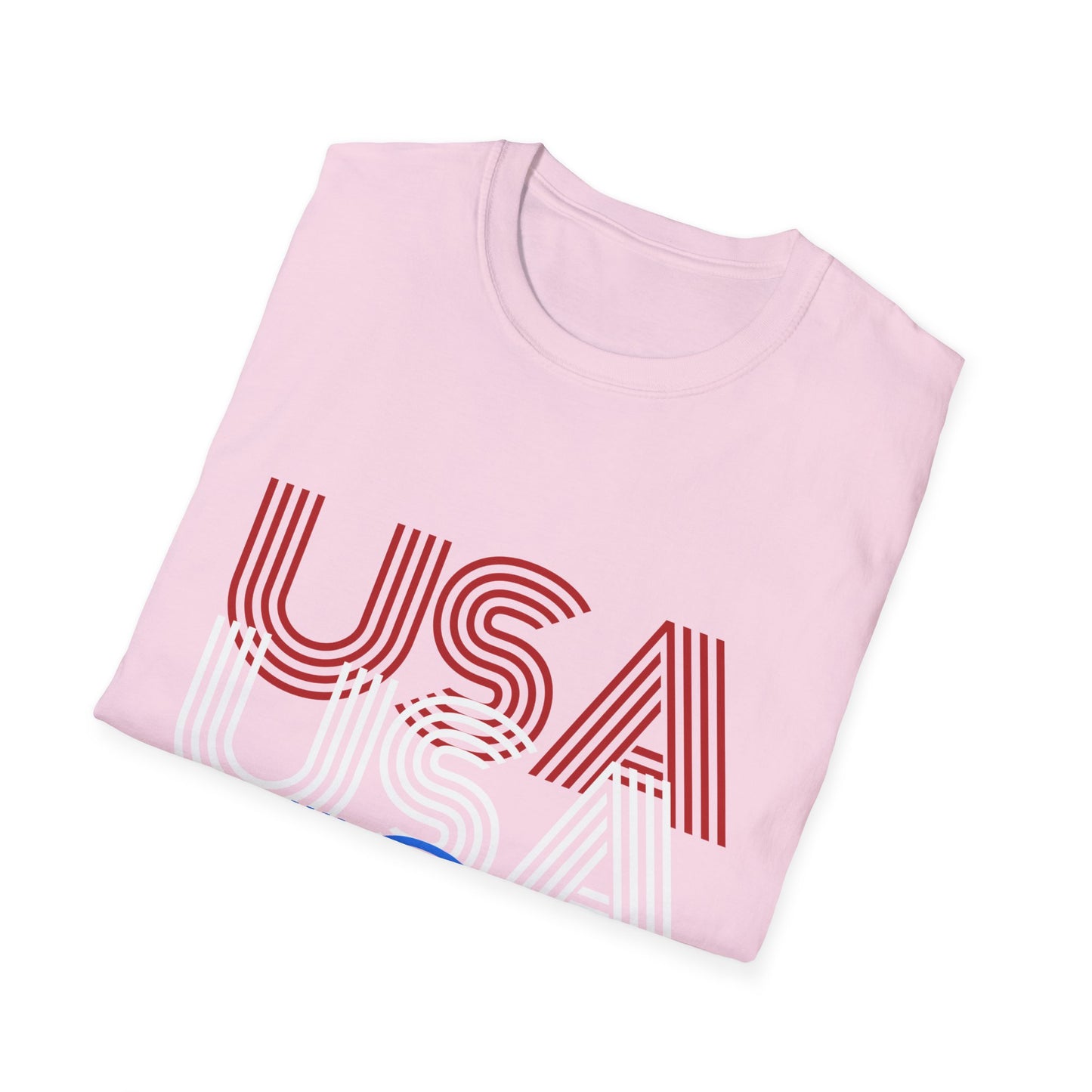 USA USA USA Unisex Softstyle T-Shirt