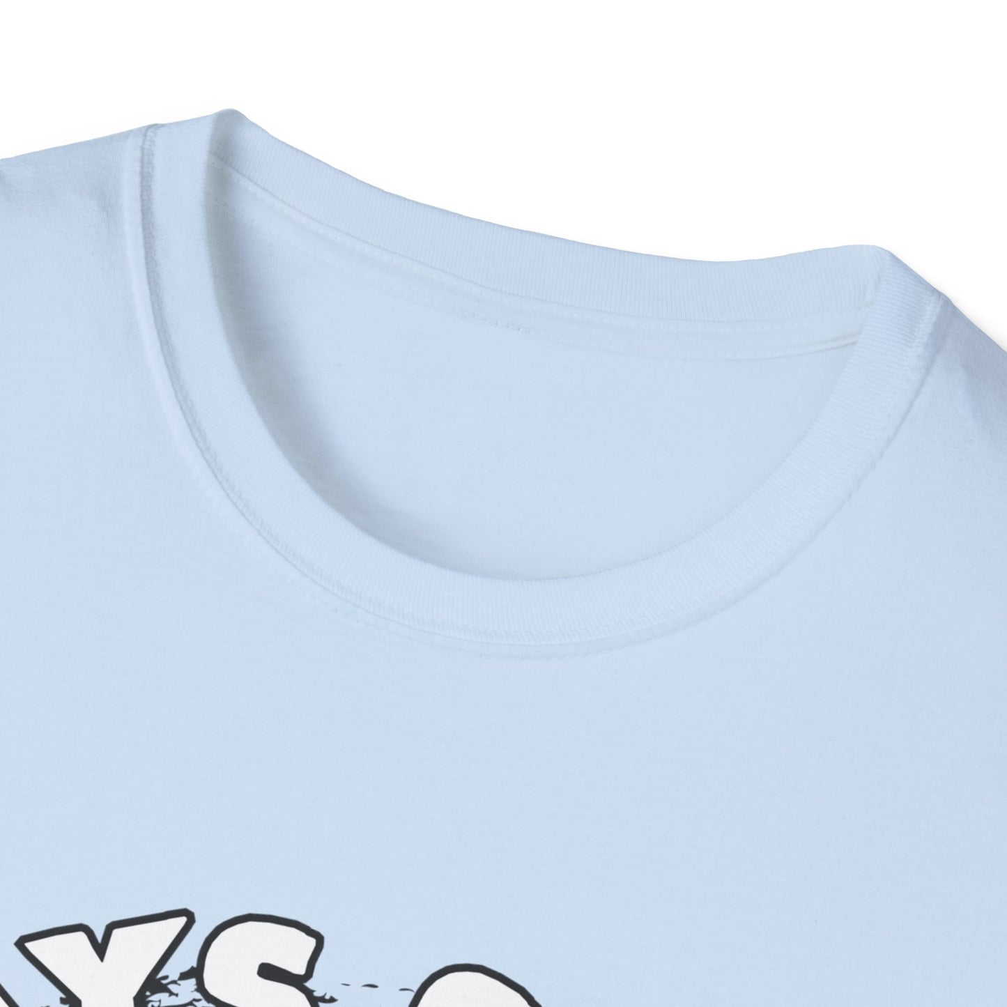 Always Smiling But Dead Inside Unisex Softstyle T-Shirt