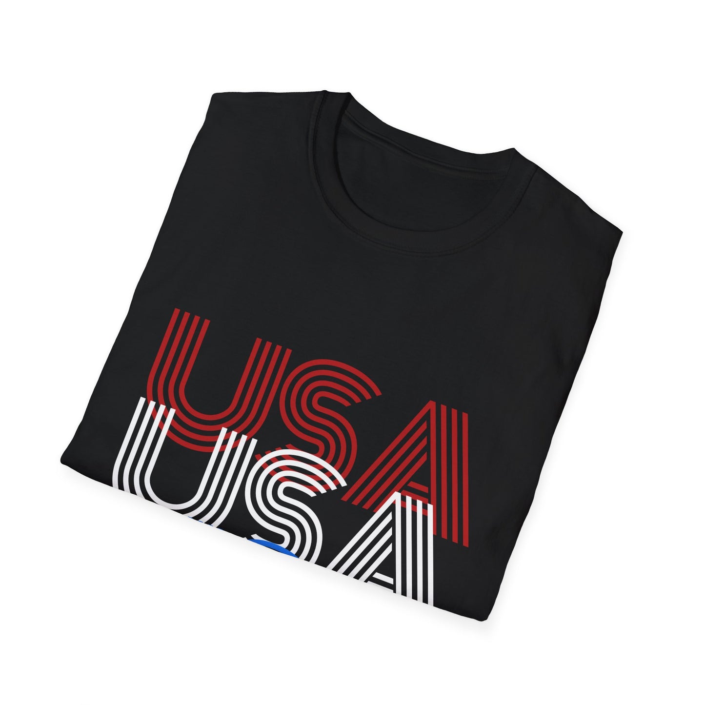 USA USA USA Unisex Softstyle T-Shirt