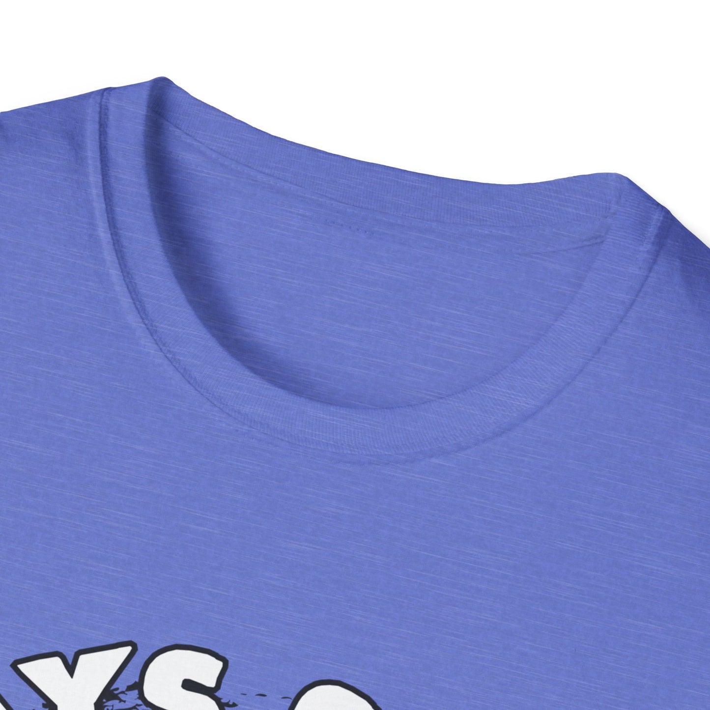 Always Smiling But Dead Inside Unisex Softstyle T-Shirt
