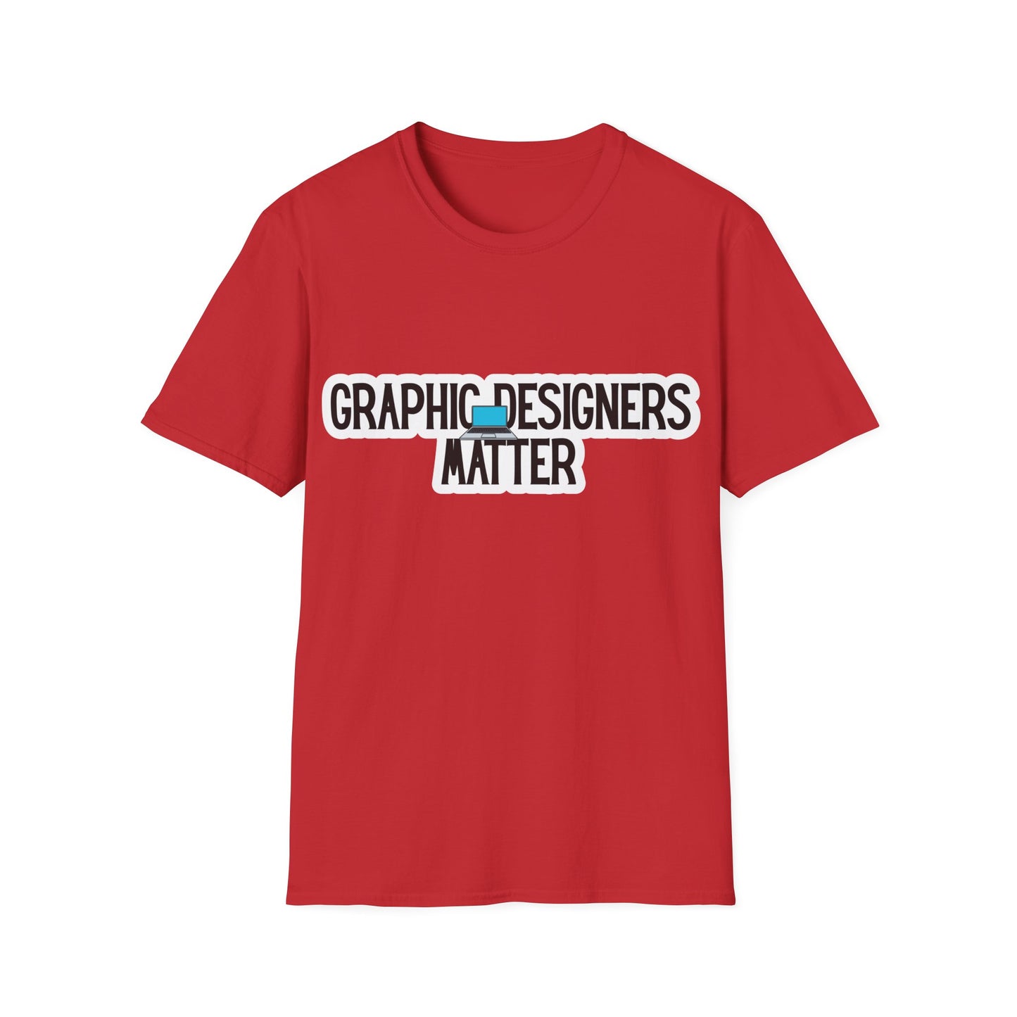 Graphic Designers Matter Unisex Softstyle T-Shirt