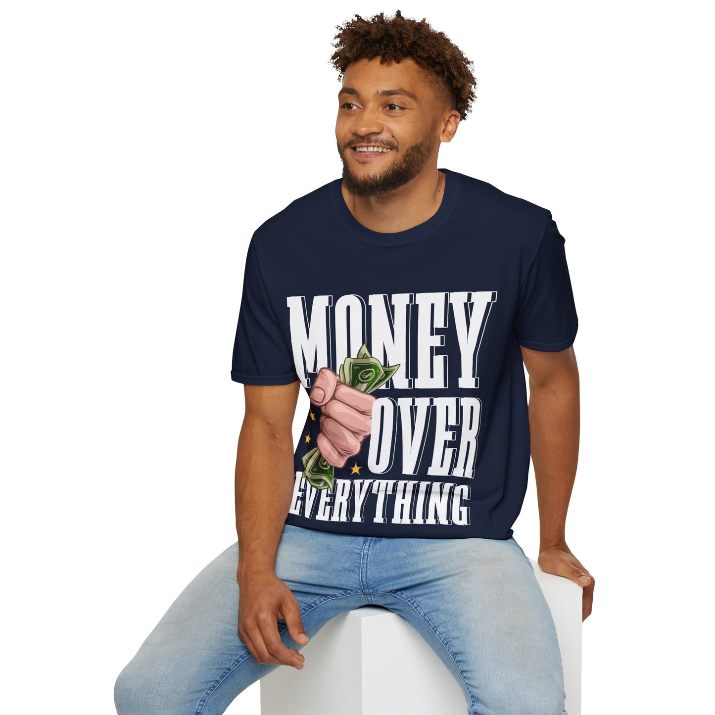 Money Over Everything Unisex Softstyle T-Shirt