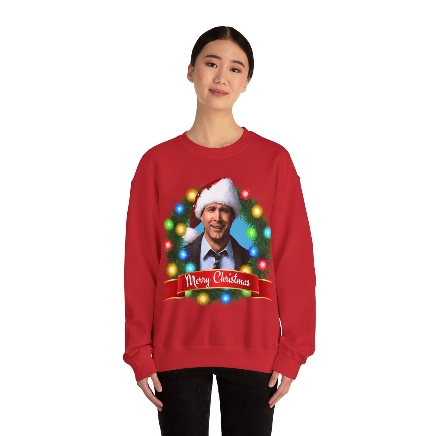 Merry Christmas Griswold Unisex Heavy Blend™ Crewneck Sweatshirt