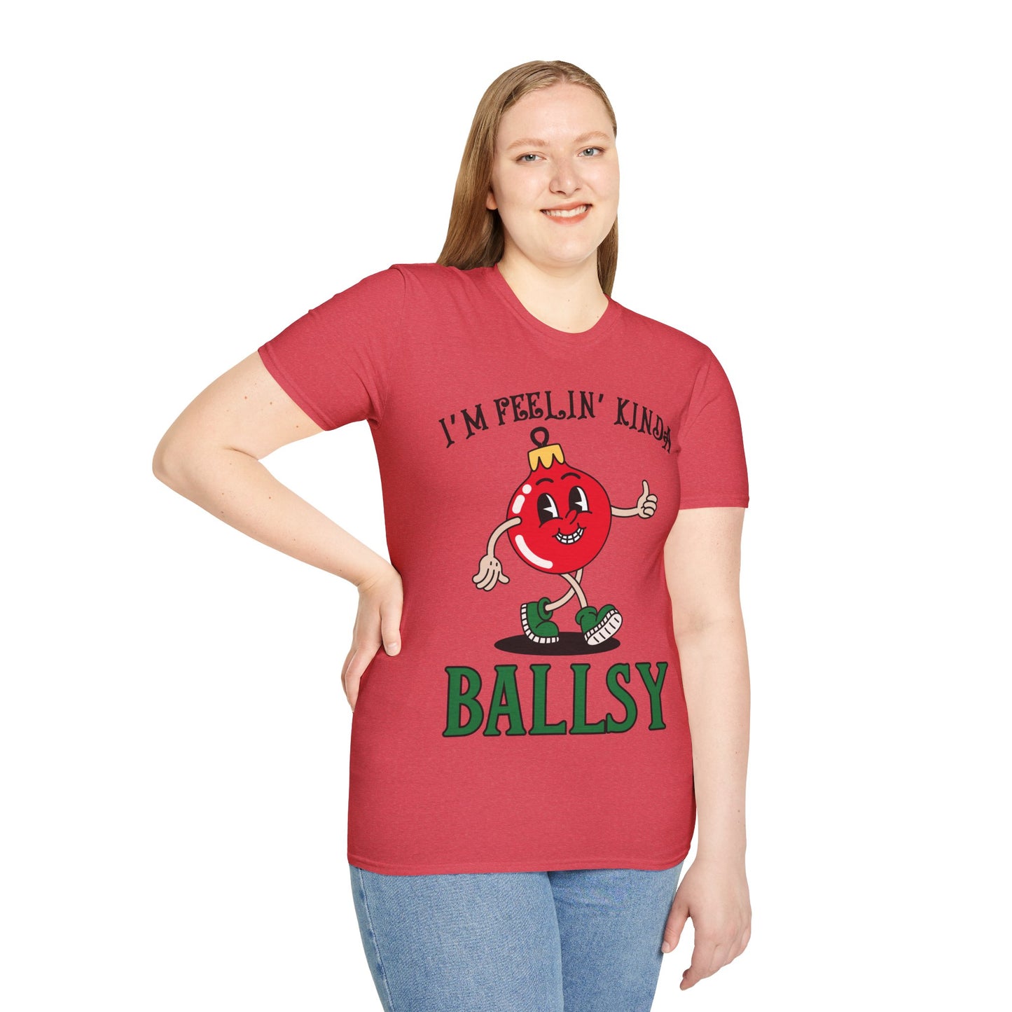 Feelin' Kinda Ballsy Unisex Softstyle T-Shirt
