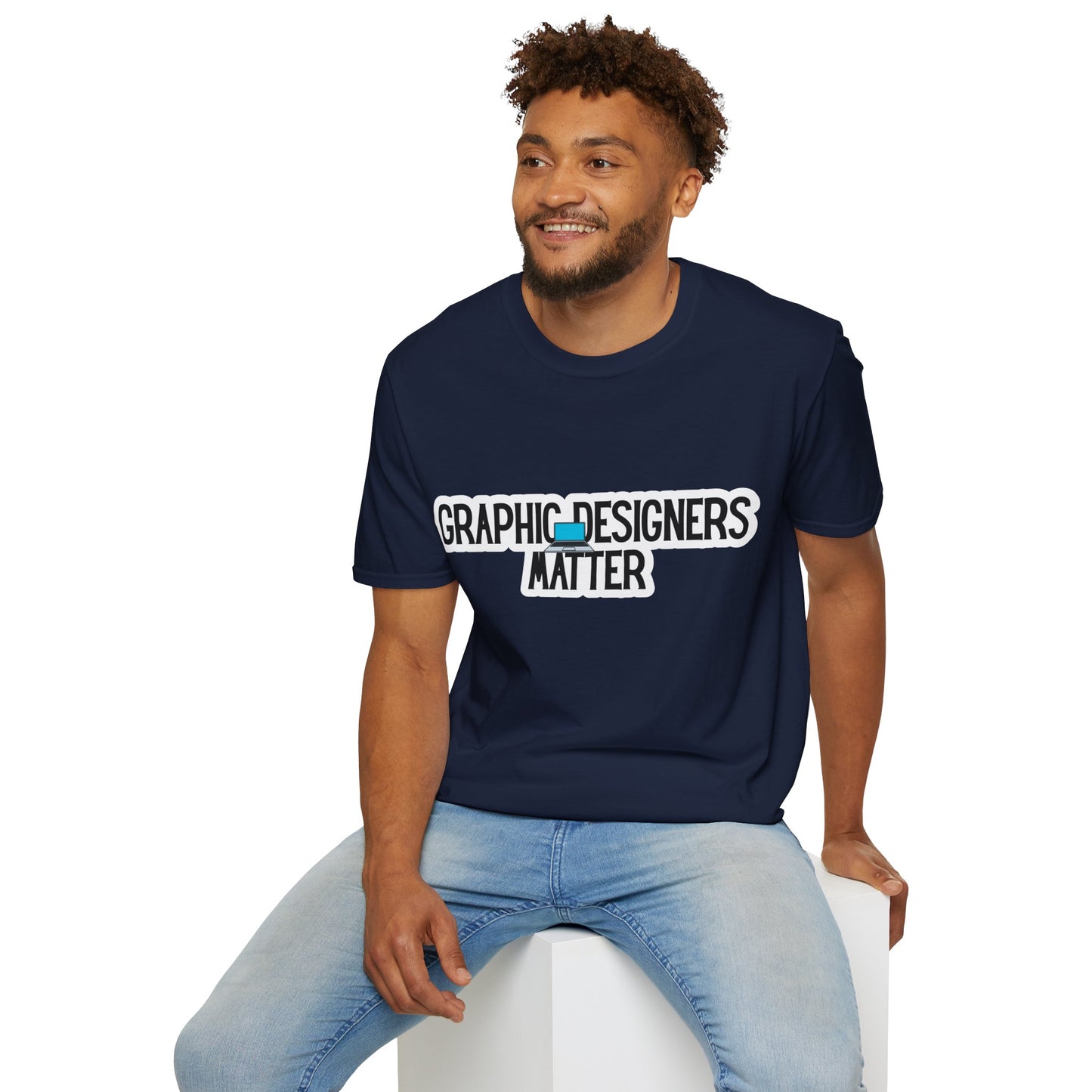 Graphic Designers Matter Unisex Softstyle T-Shirt