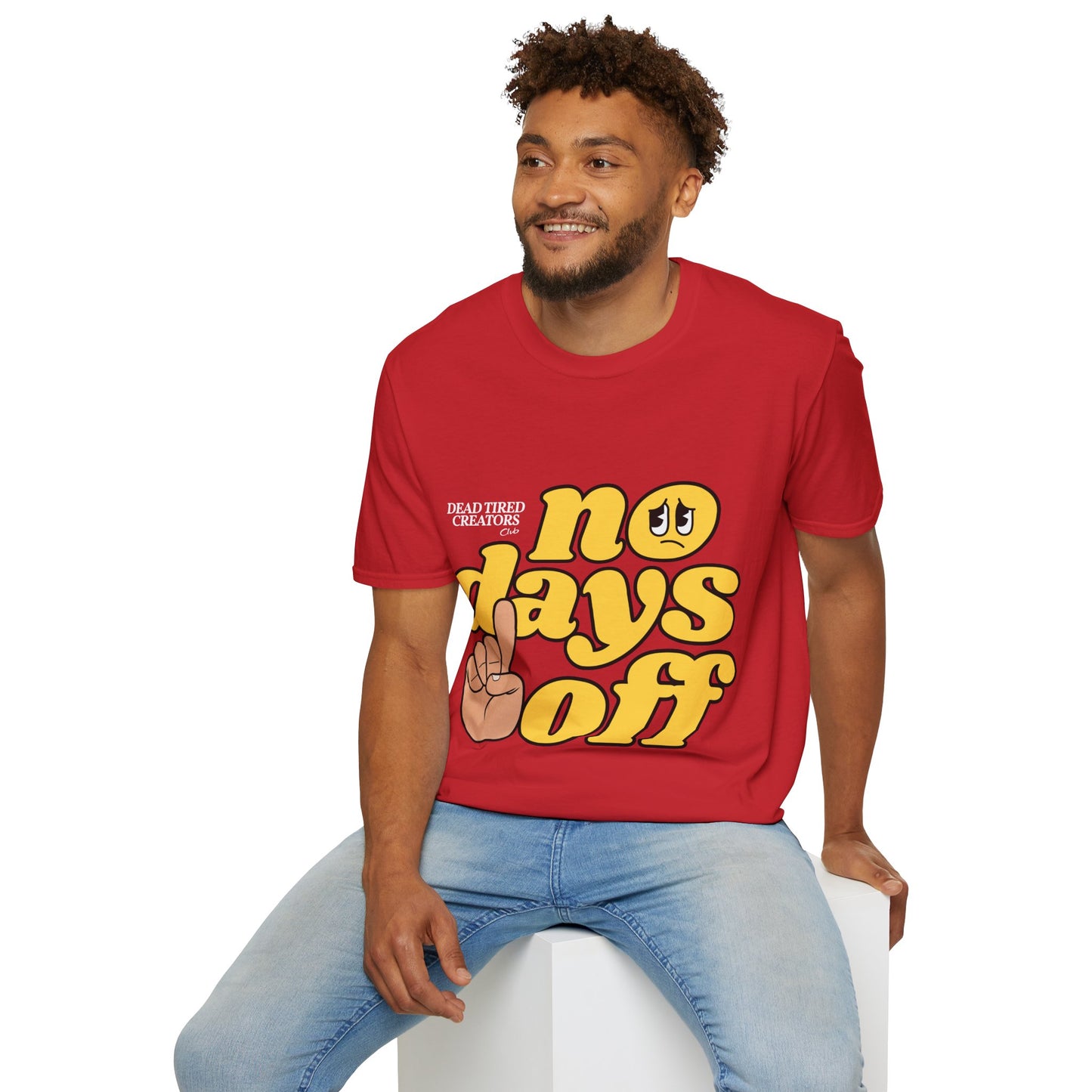 NO Days Off Unisex Softstyle T-Shirt