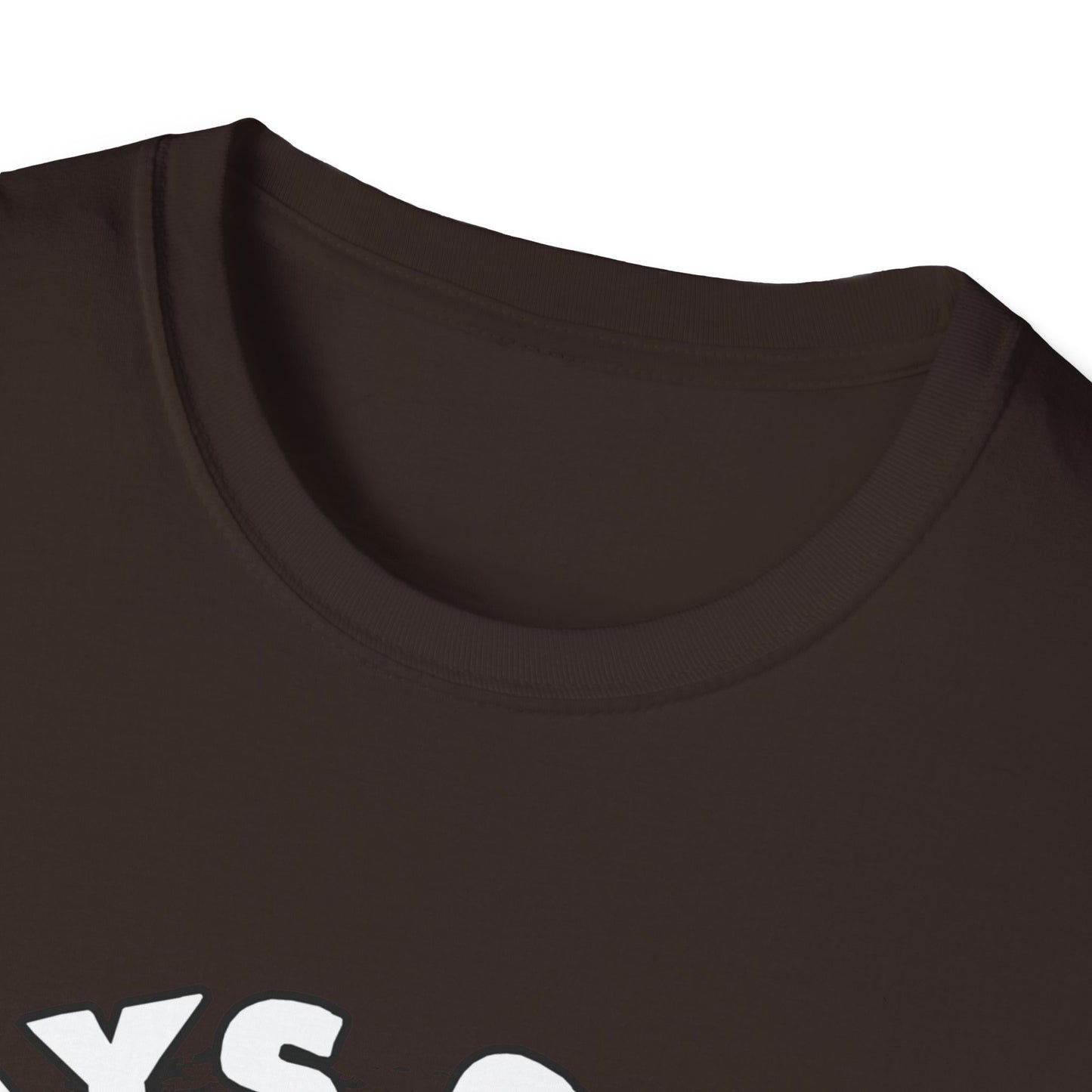 Always Smiling But Dead Inside Unisex Softstyle T-Shirt