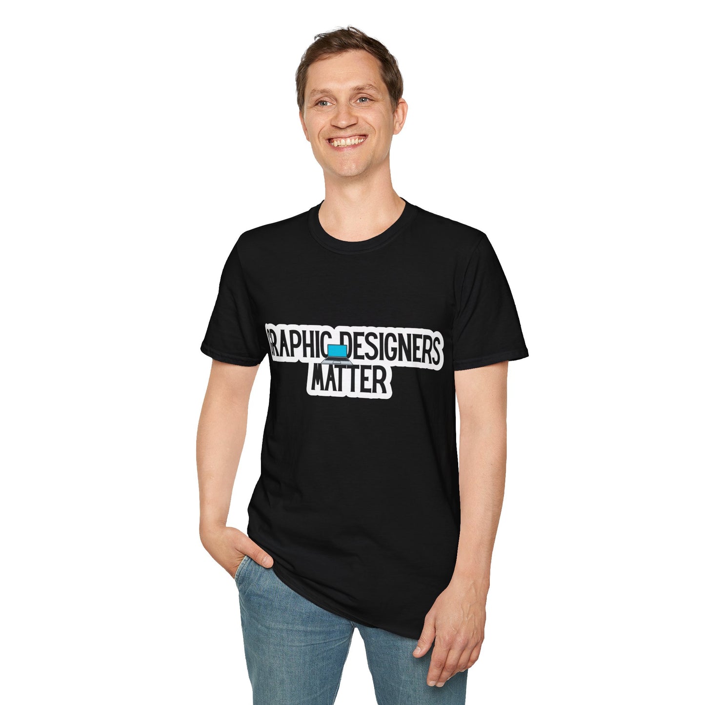 Graphic Designers Matter Unisex Softstyle T-Shirt