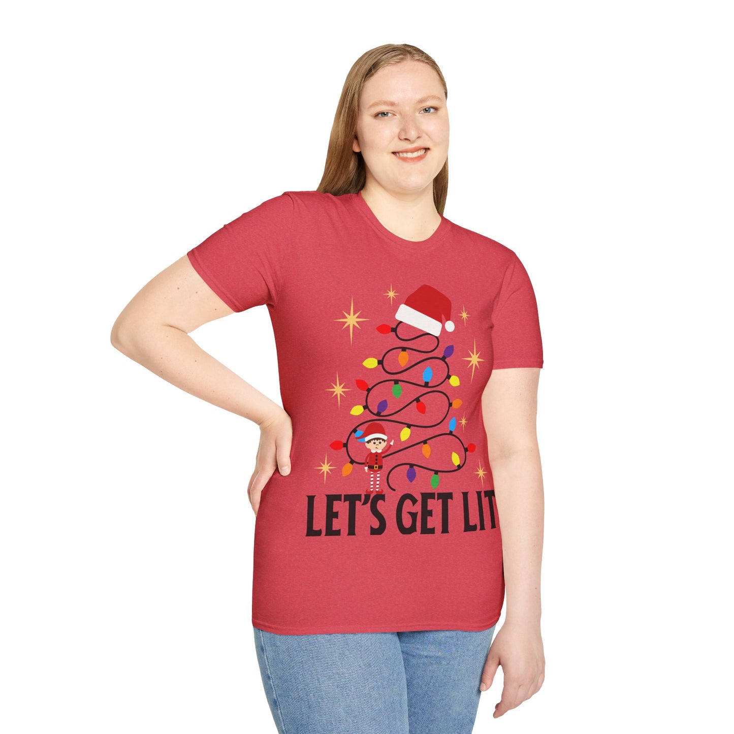 Let' Get Lit Unisex Softstyle T-Shirt