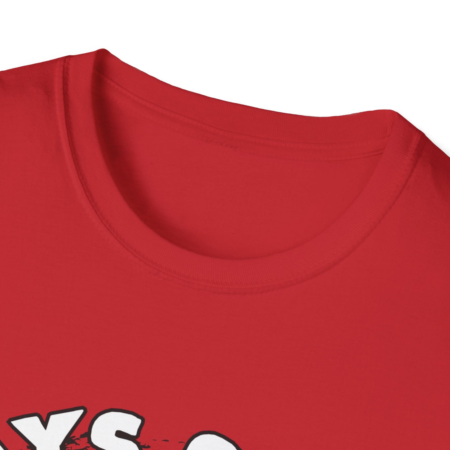 Always Smiling But Dead Inside Unisex Softstyle T-Shirt