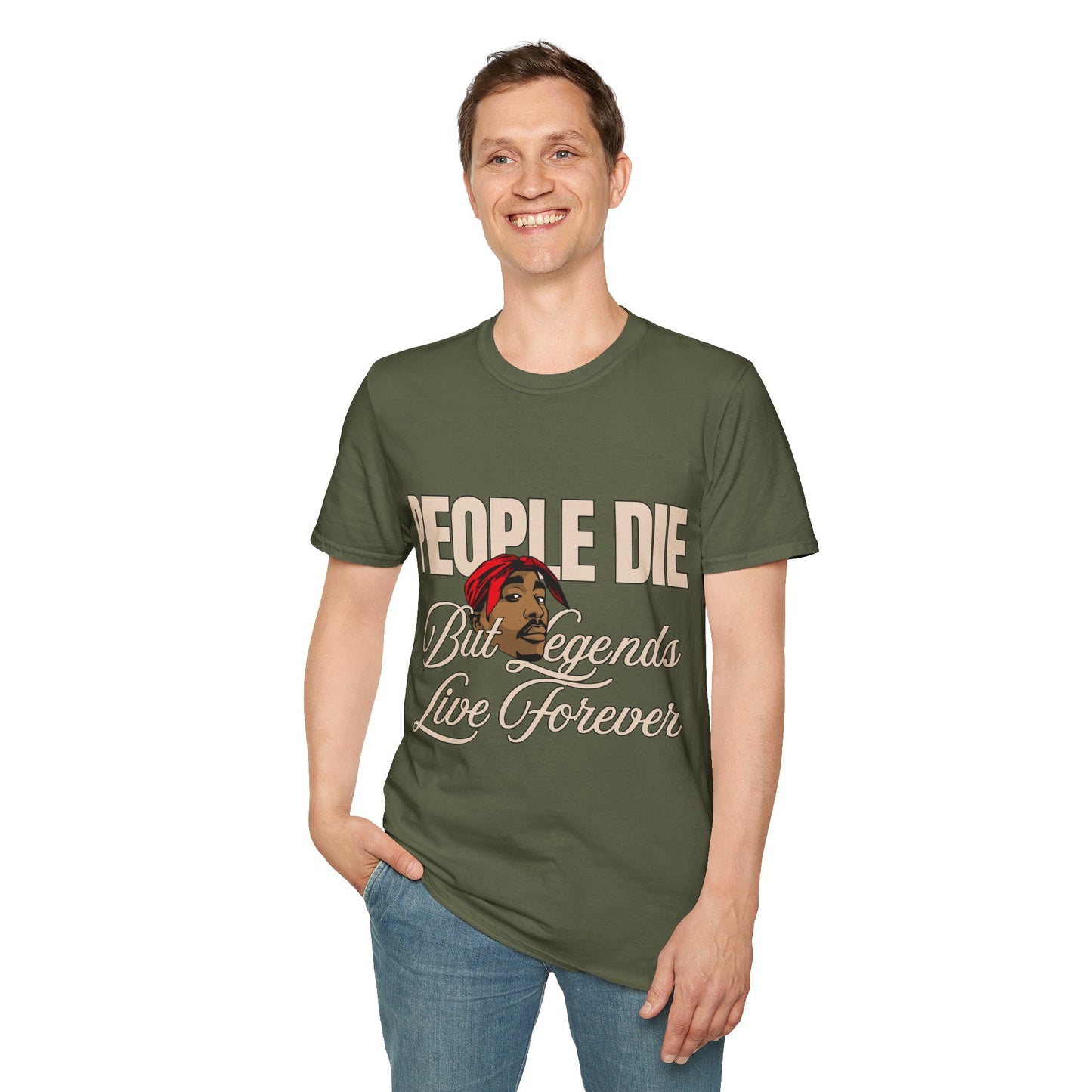 Legends Live Forever Unisex Softstyle T-Shirt