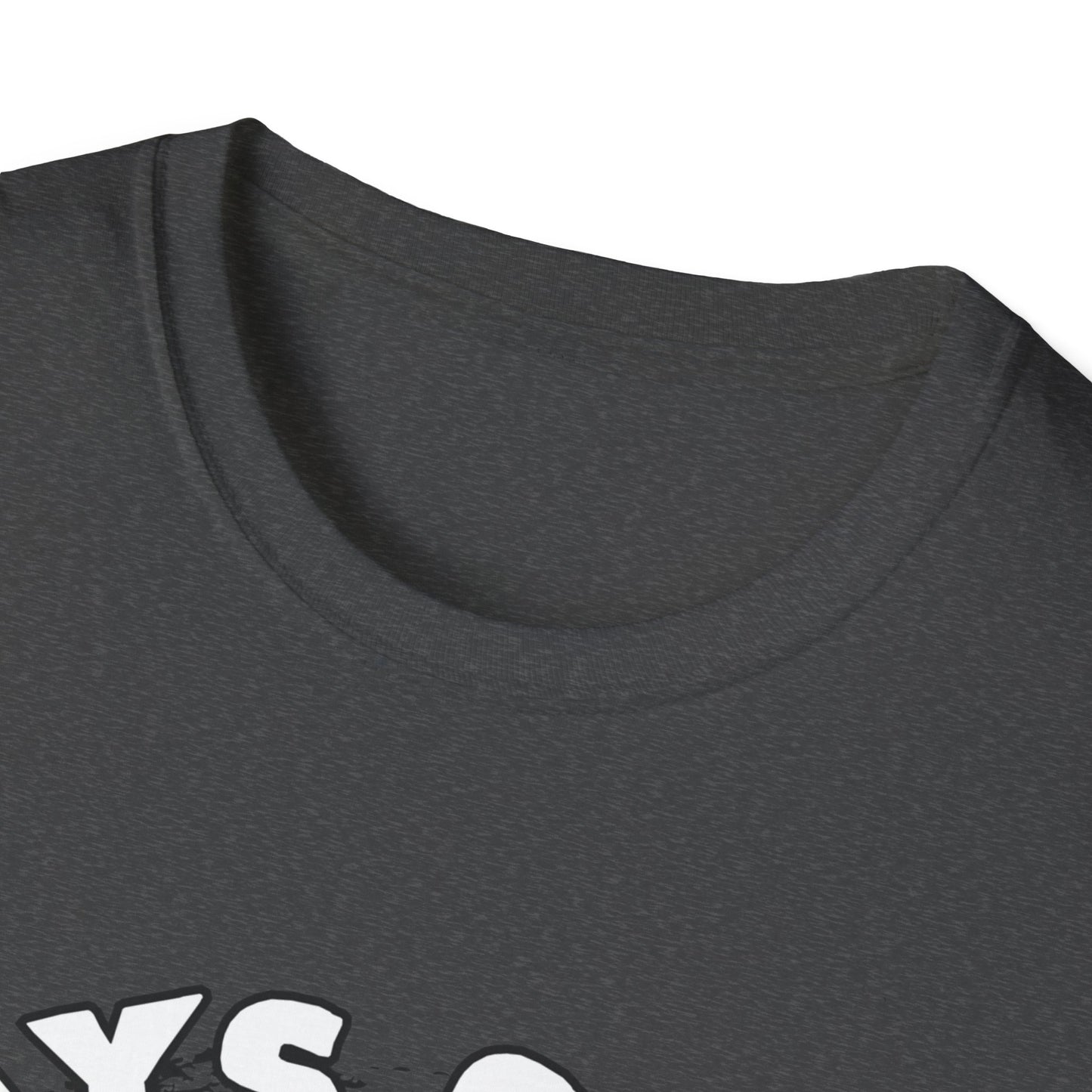 Always Smiling But Dead Inside Unisex Softstyle T-Shirt