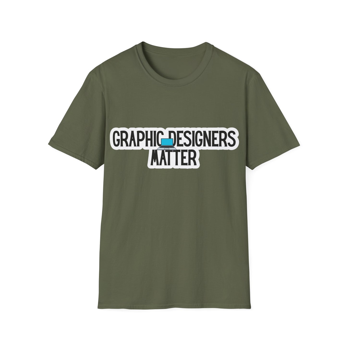Graphic Designers Matter Unisex Softstyle T-Shirt