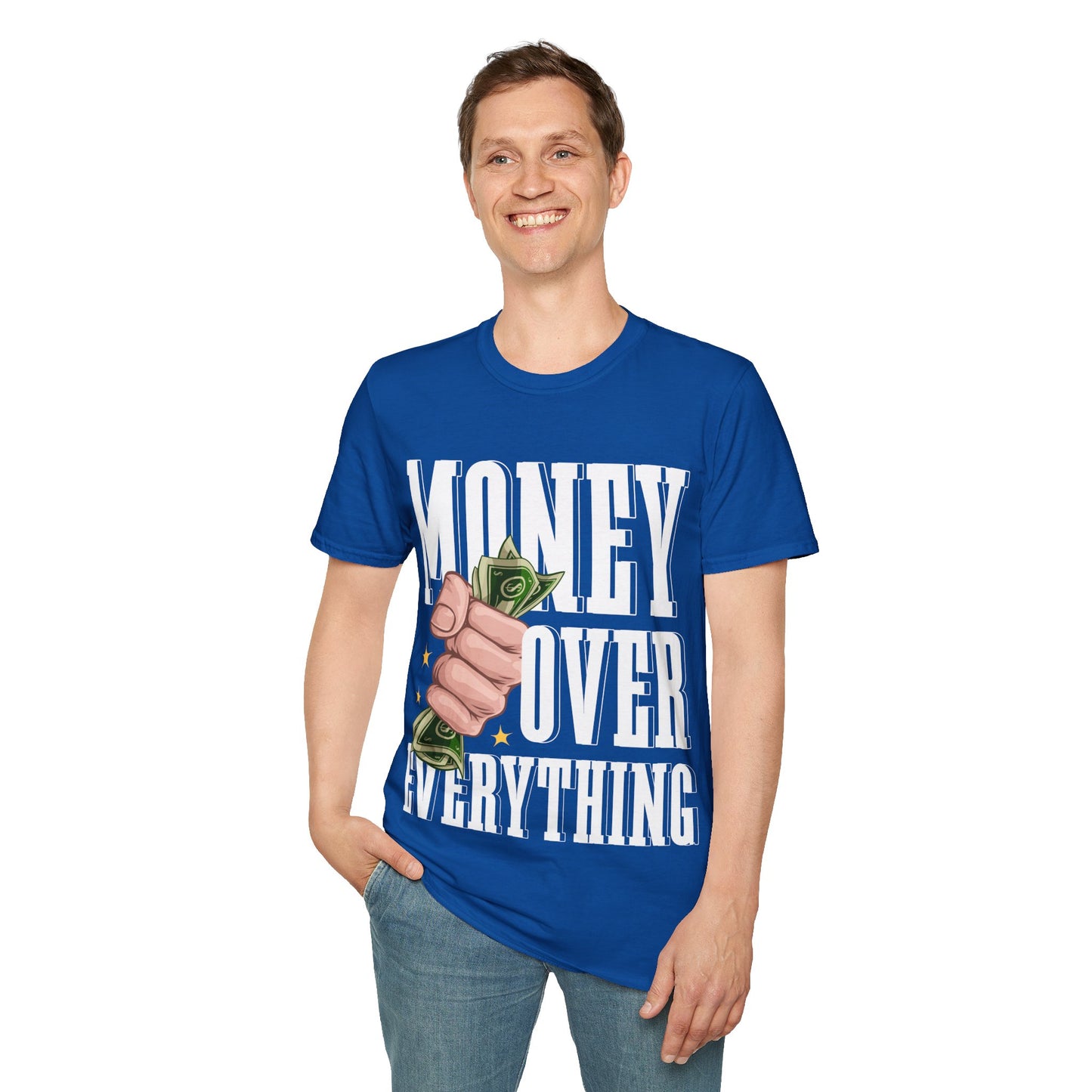 Money Over Everything Unisex Softstyle T-Shirt