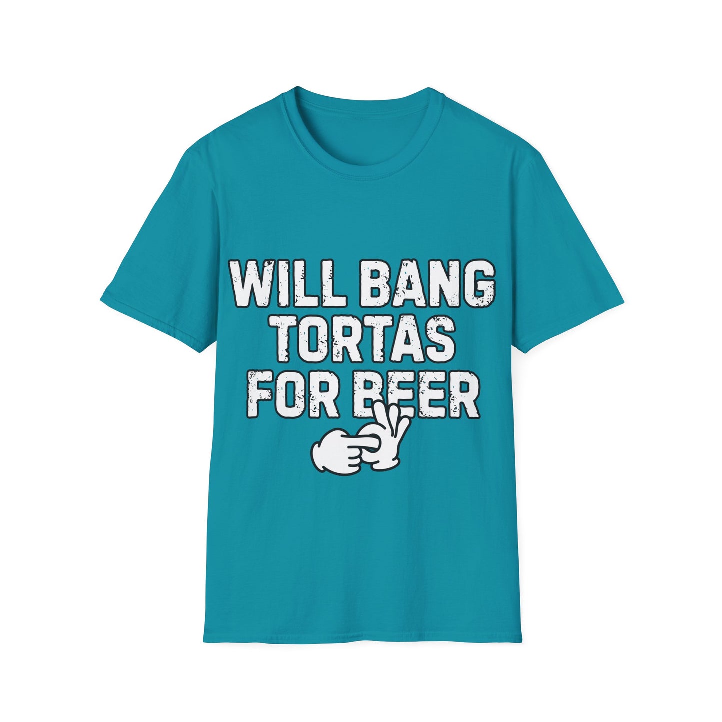 Will Bang Tortas For Beer Unisex Softstyle T-Shirt