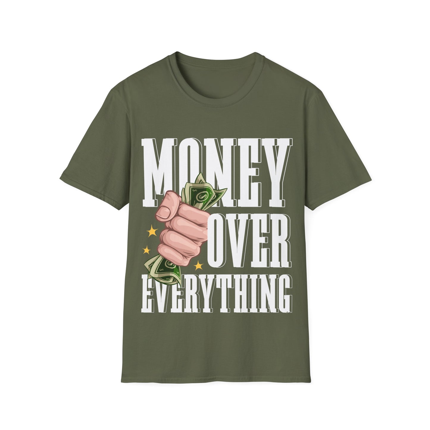 Money Over Everything Unisex Softstyle T-Shirt