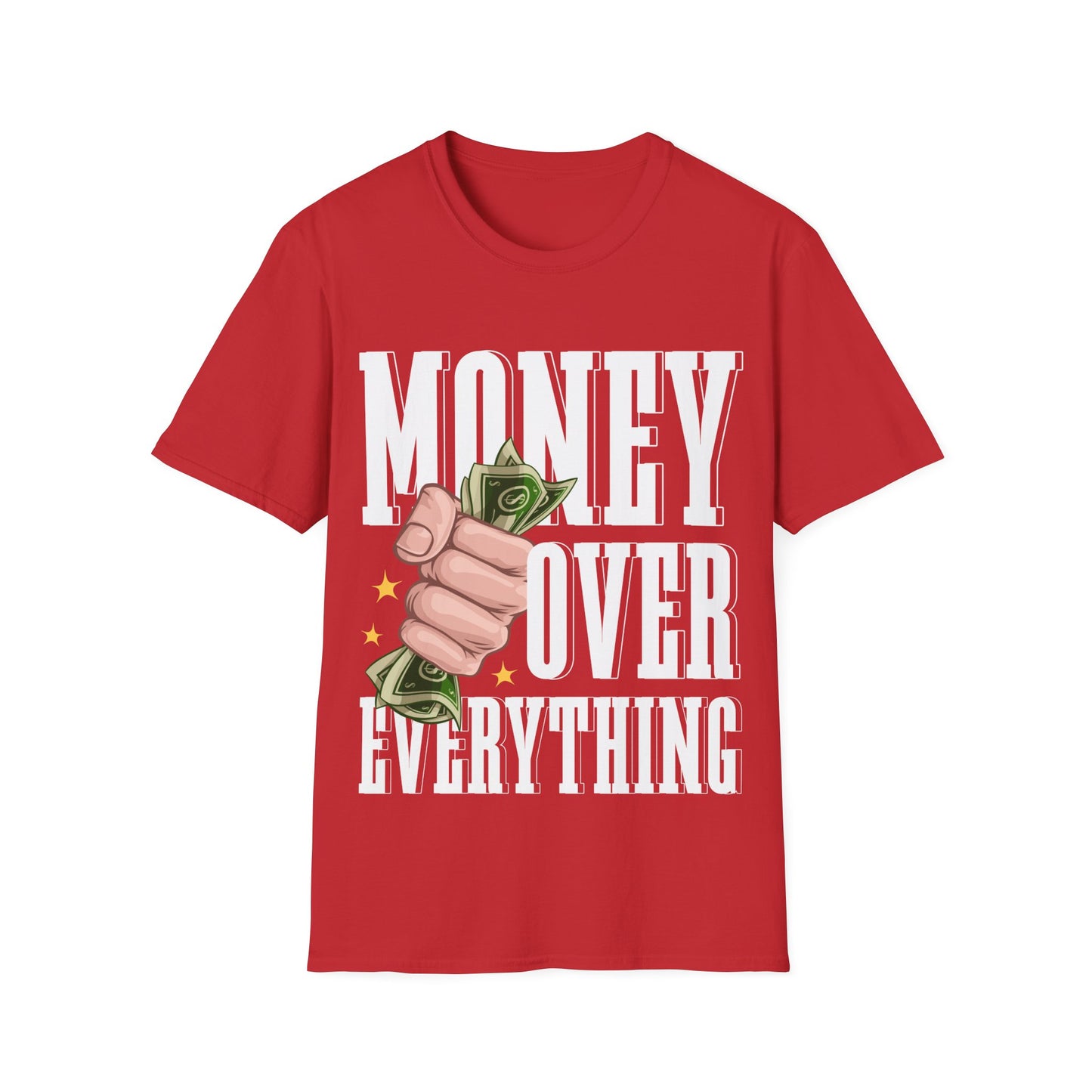 Money Over Everything Unisex Softstyle T-Shirt