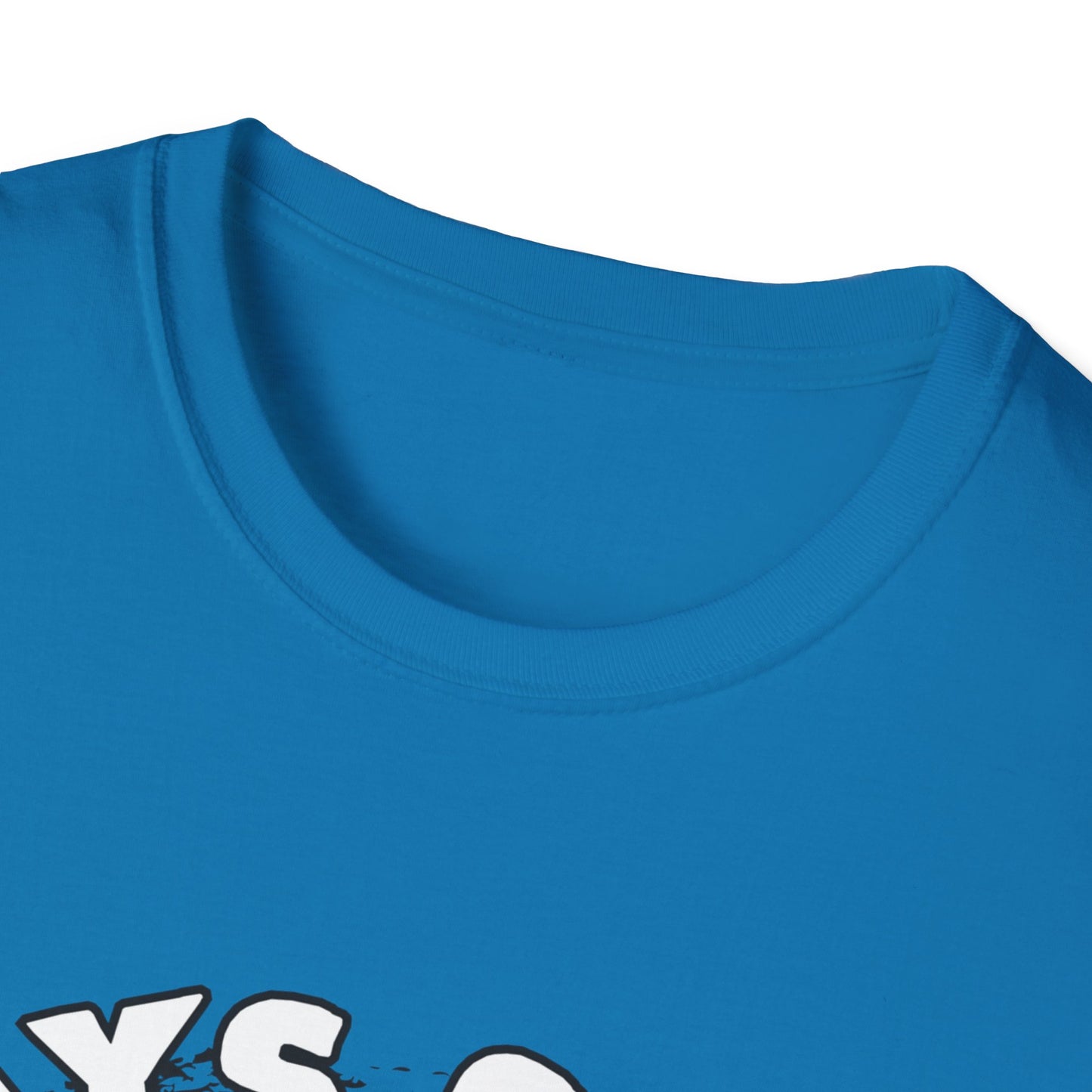 Always Smiling But Dead Inside Unisex Softstyle T-Shirt