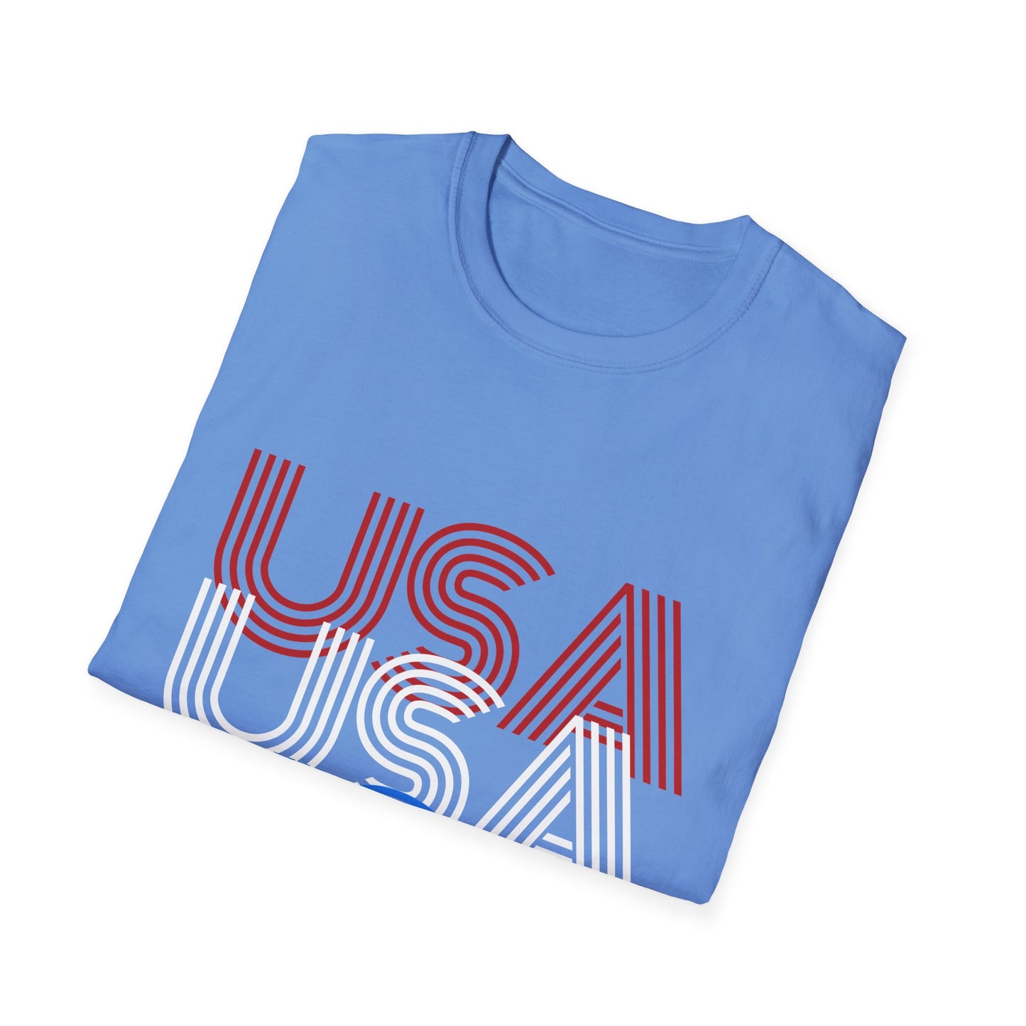 USA USA USA Unisex Softstyle T-Shirt