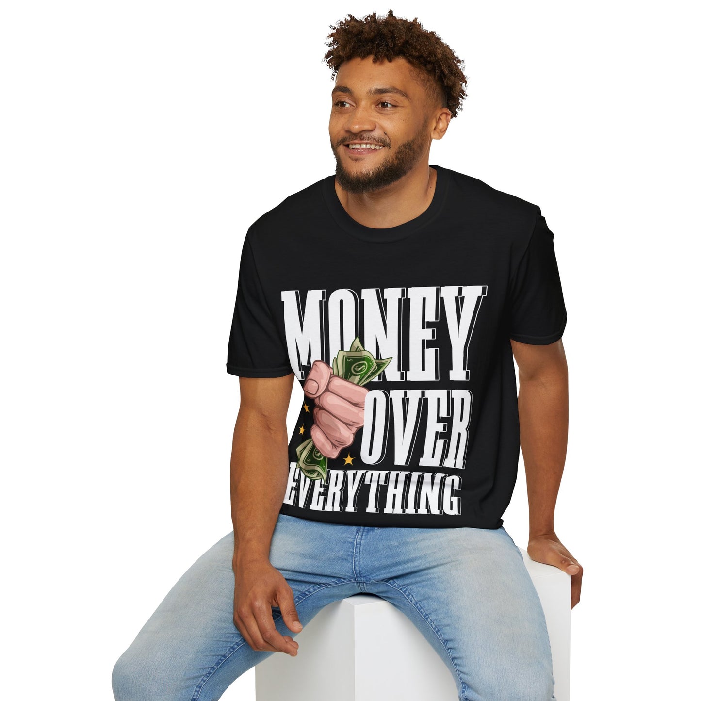 Money Over Everything Unisex Softstyle T-Shirt