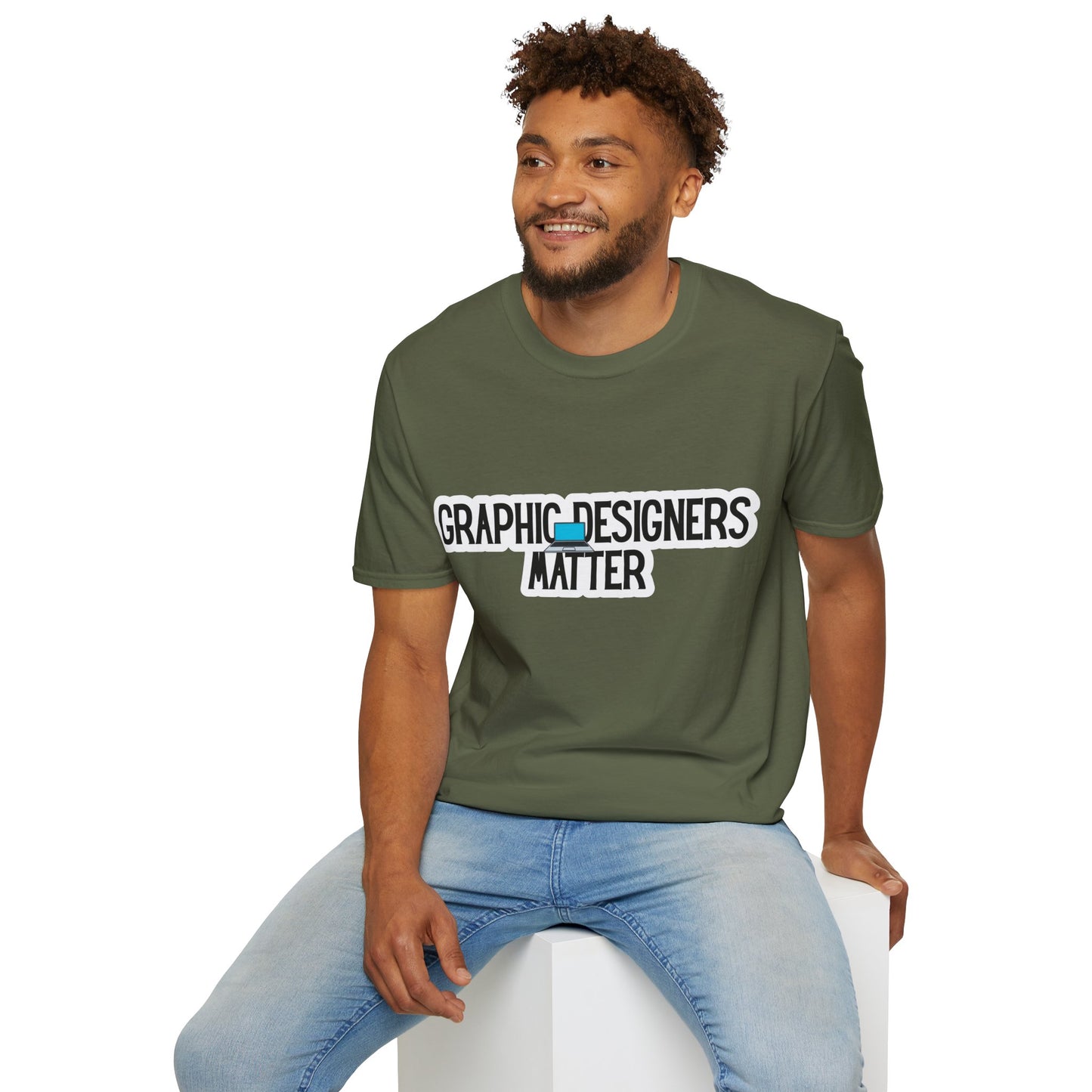 Graphic Designers Matter Unisex Softstyle T-Shirt