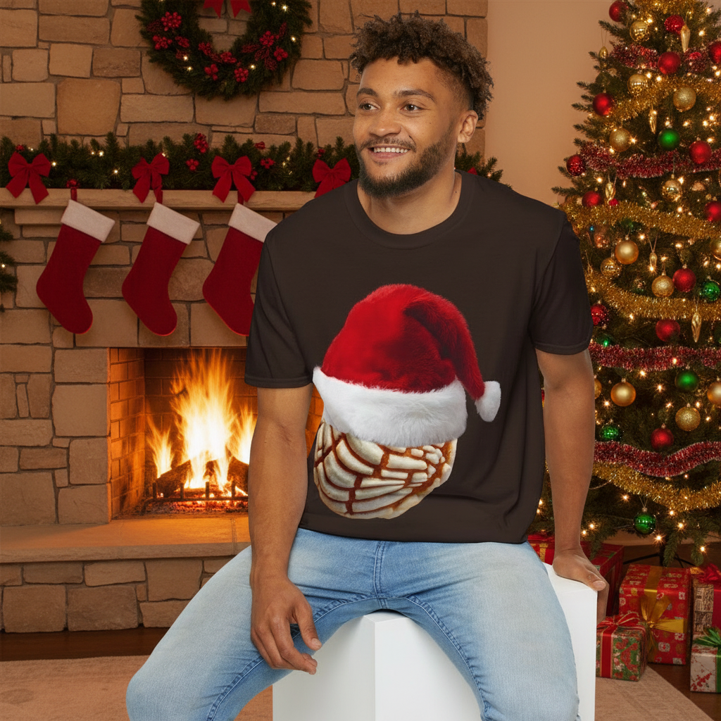 Christmas Concha Unisex Softstyle T-Shirt