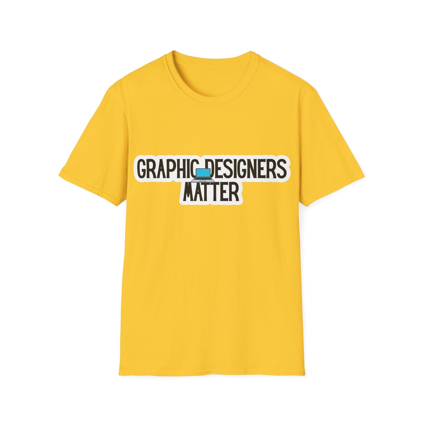 Graphic Designers Matter Unisex Softstyle T-Shirt