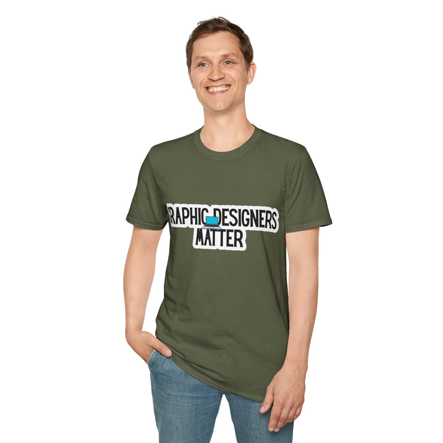 Graphic Designers Matter Unisex Softstyle T-Shirt
