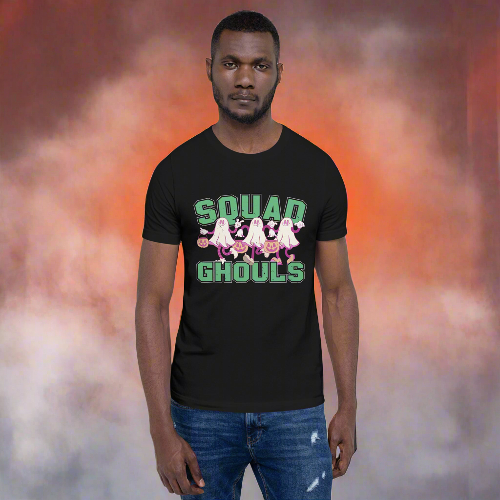Squad Ghouls Ghosts Unisex t-shirt