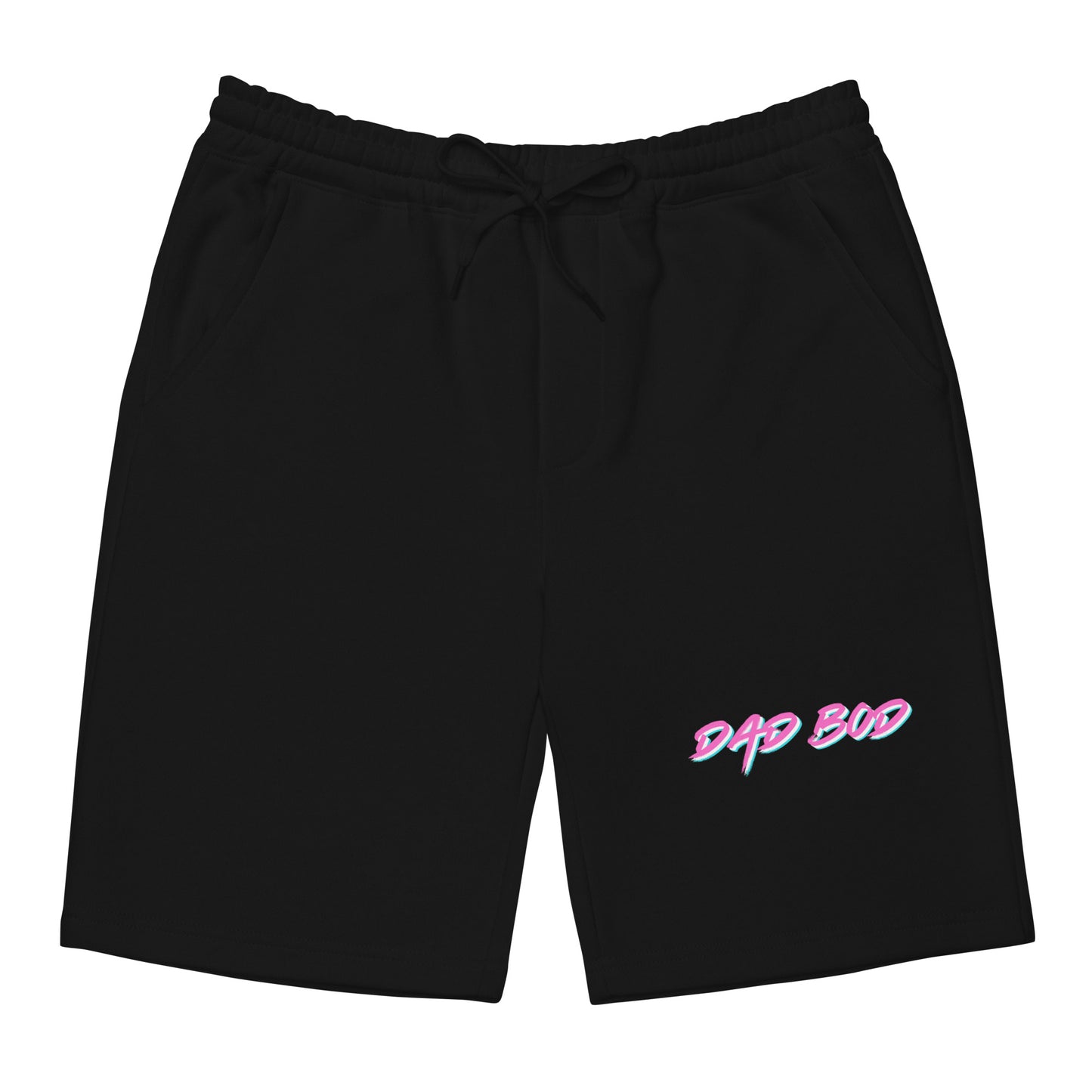 Retro Dad Bod Men's fleece shorts
