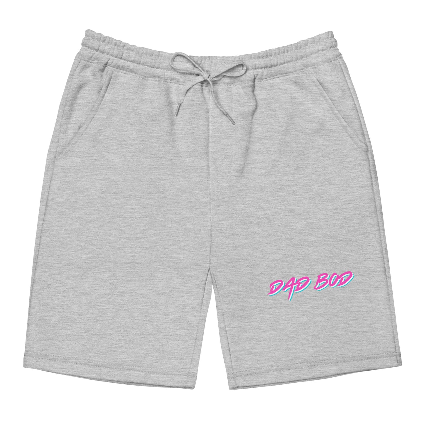 Retro Dad Bod Men's fleece shorts