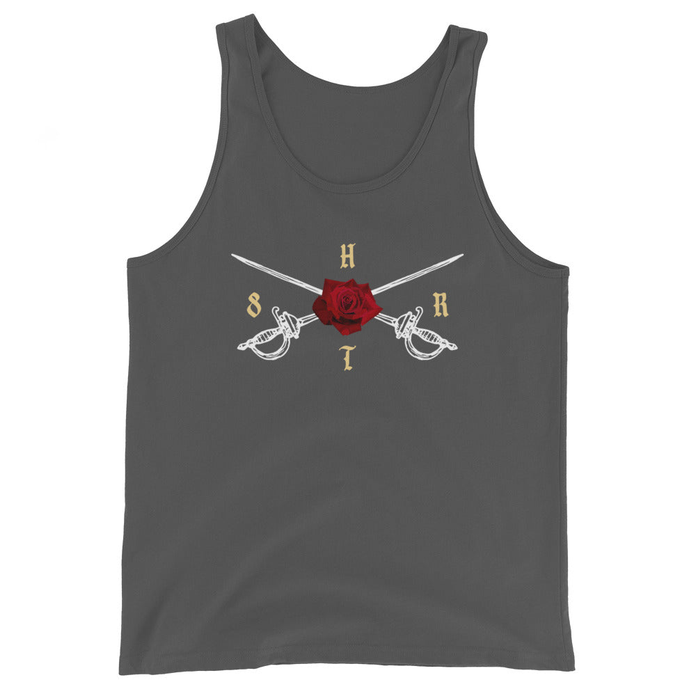 H8TR Crossed Swords Unisex Tank Top