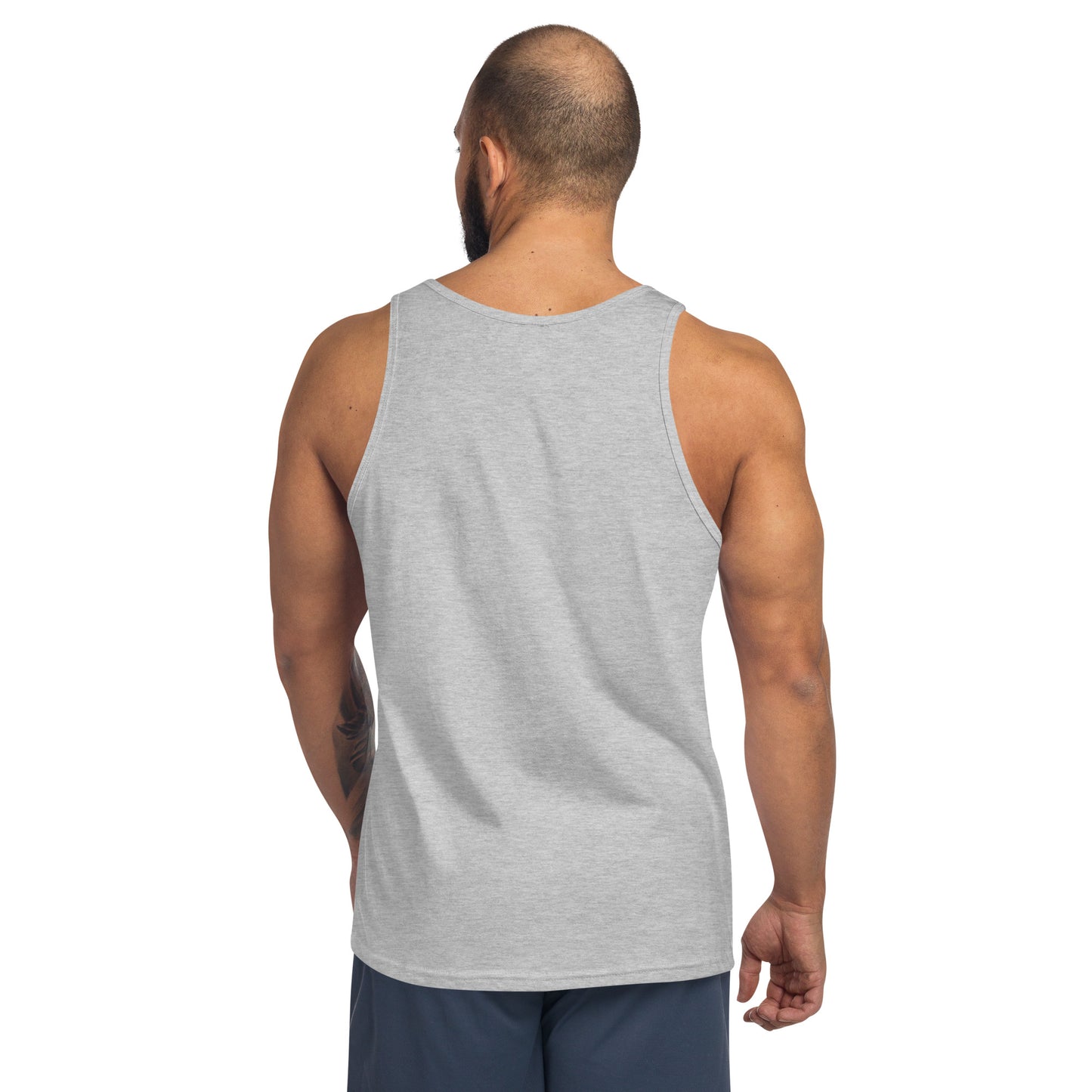 Two Wheels - One Love Biker Unisex Tank Top