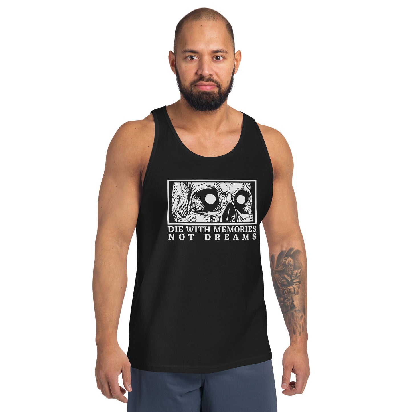 Die with Memories Not Dreams Unisex Tank Top