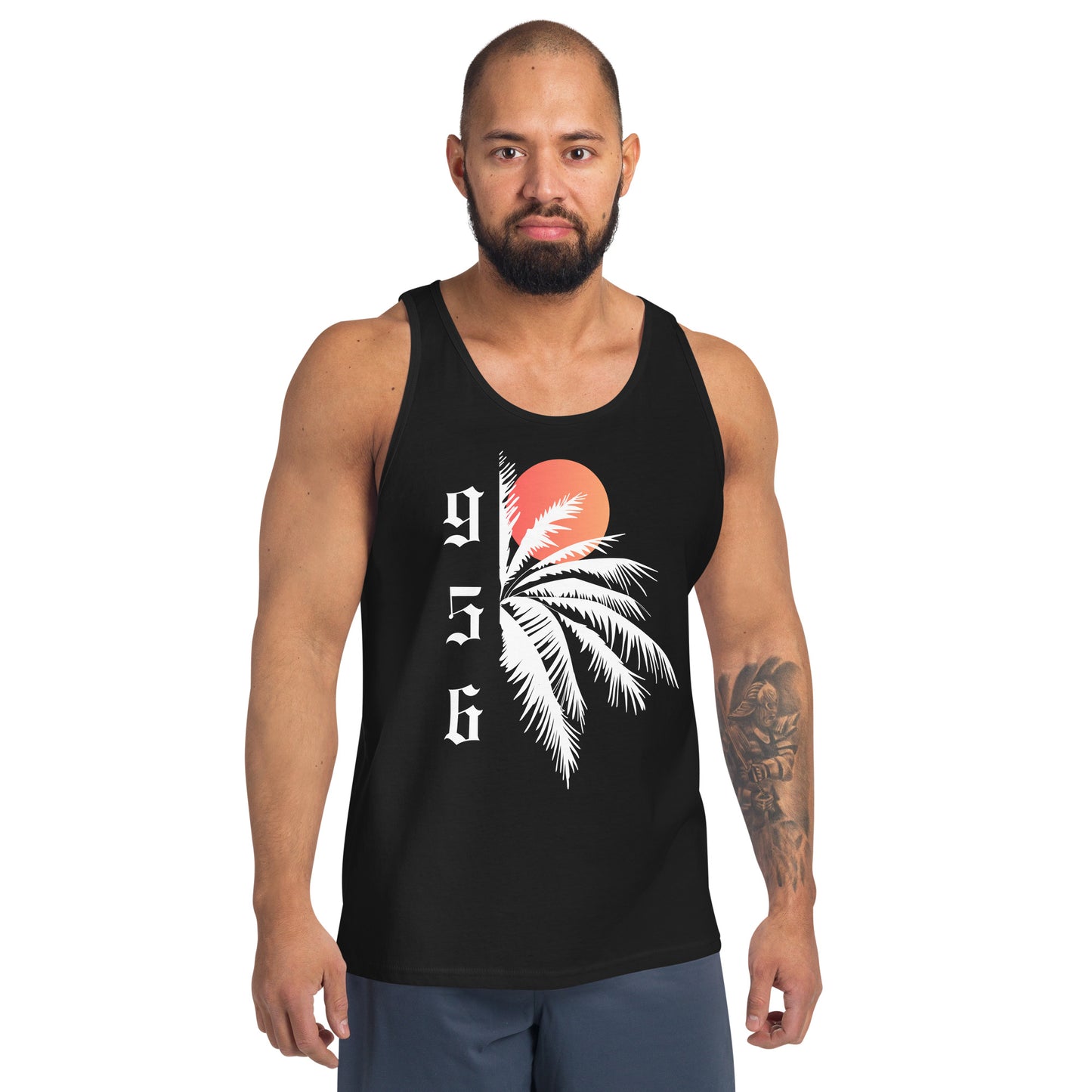 RGV 956 Palm Tree Sun Unisex Tank Top