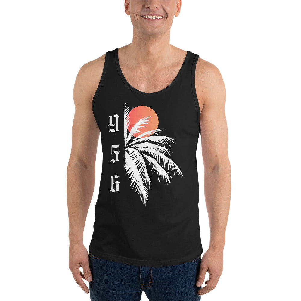 RGV 956 Palm Tree Sun Unisex Tank Top