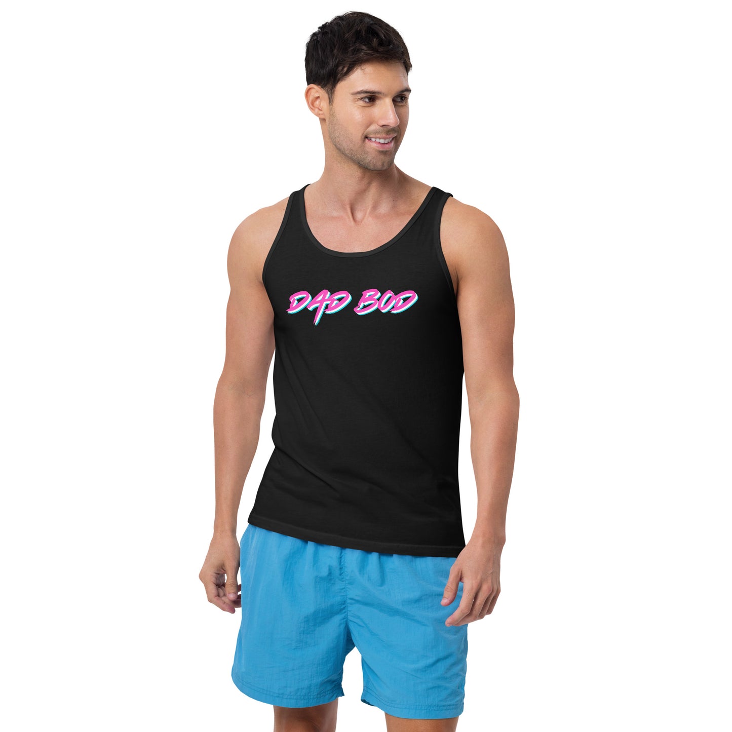 Retro Dad Bod Unisex Tank Top