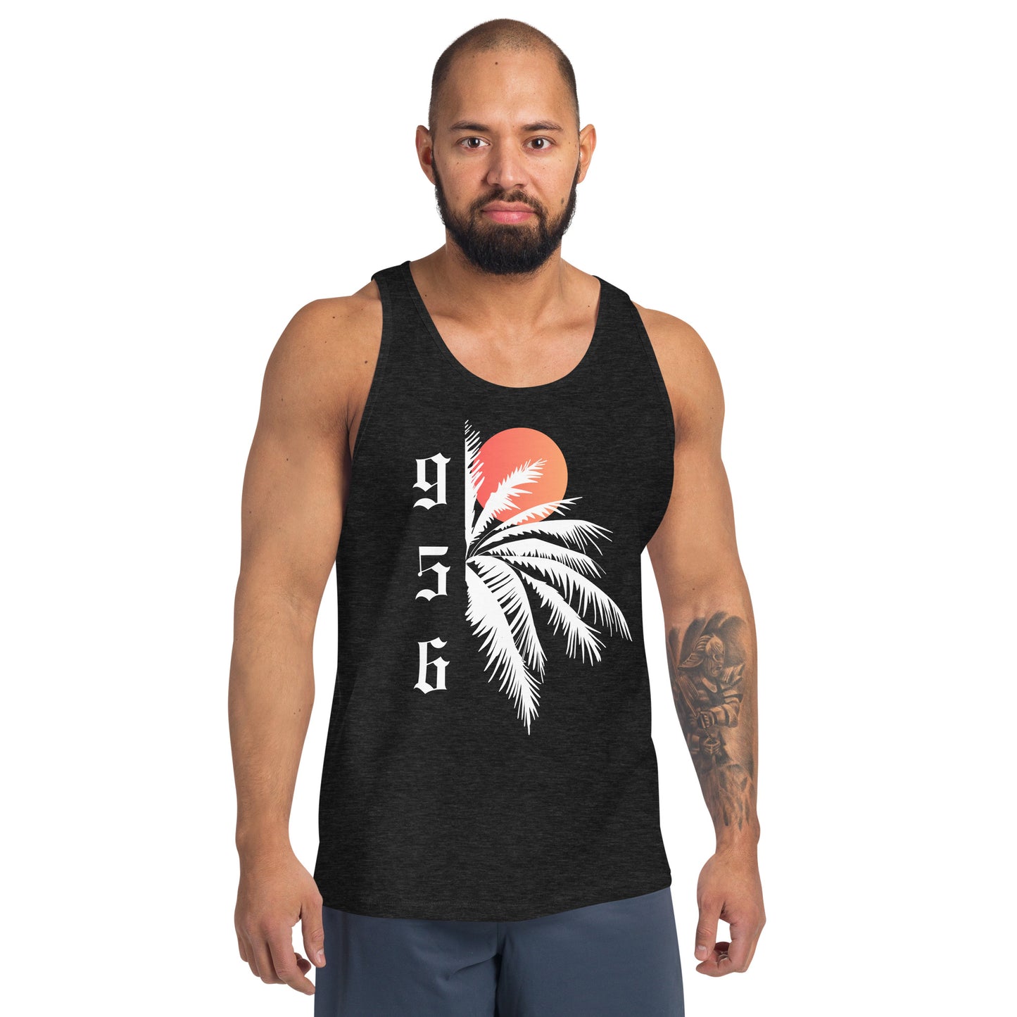 RGV 956 Palm Tree Sun Unisex Tank Top