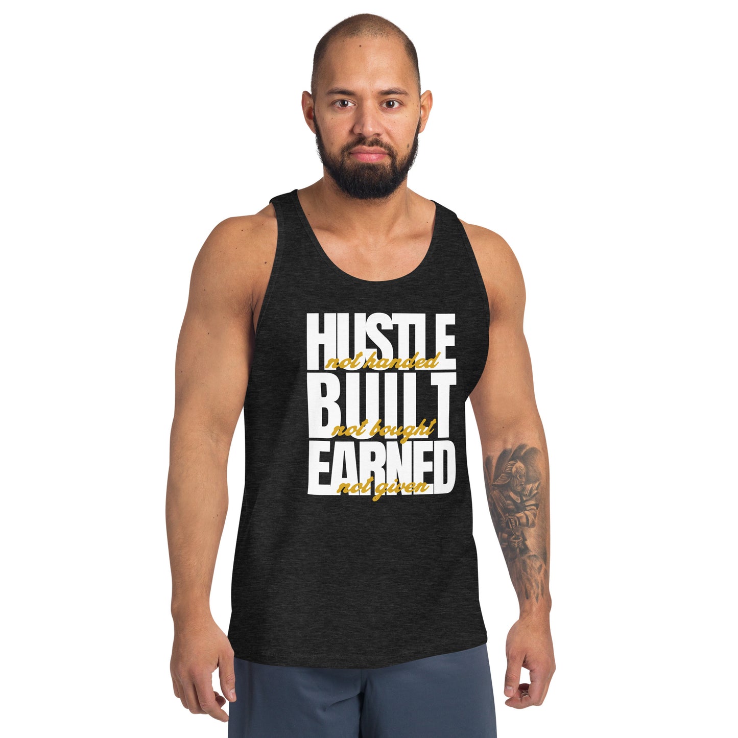 Hustle Built Earned Unisex Tank Top