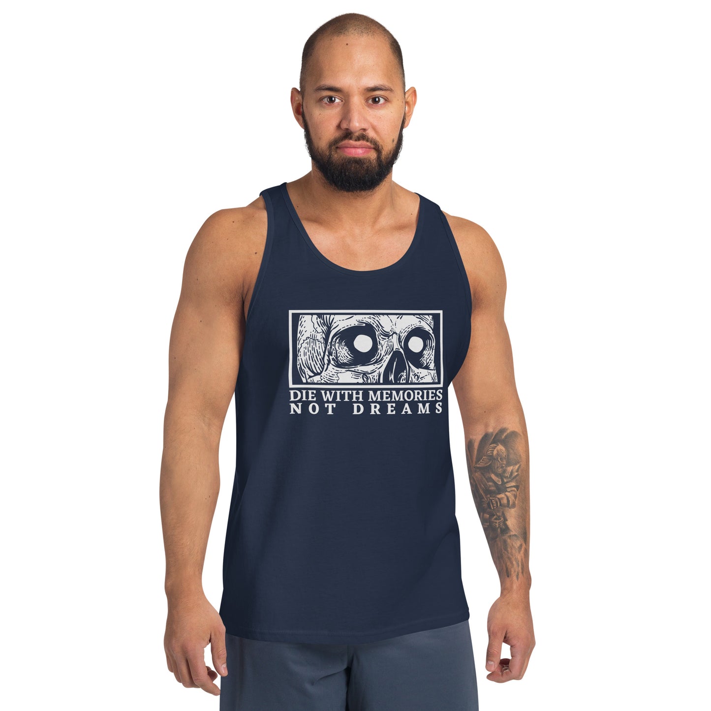 Die with Memories Not Dreams Unisex Tank Top