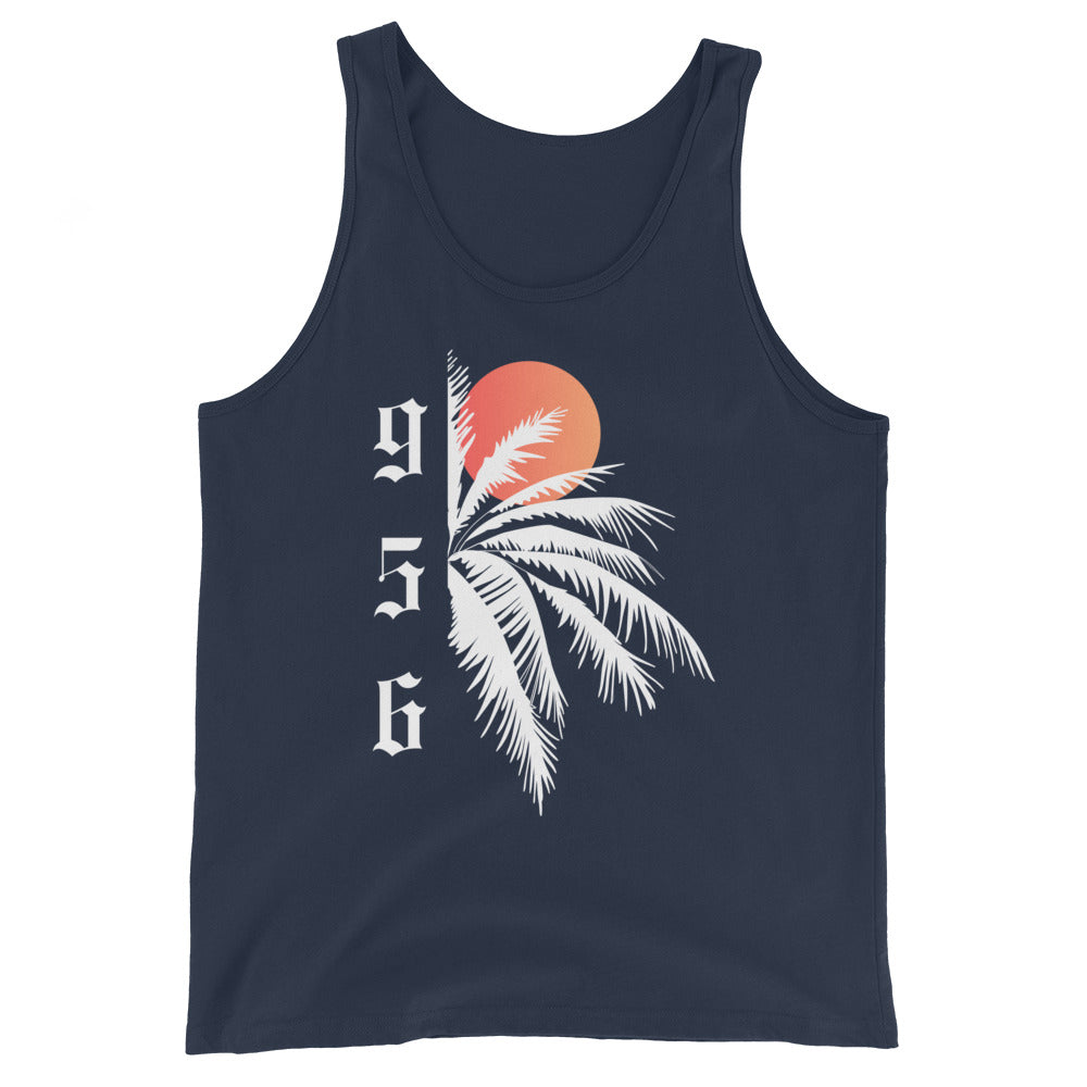 RGV 956 Palm Tree Sun Unisex Tank Top
