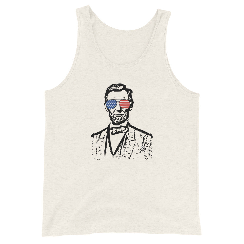 Abe Lincoln Came to Party Unisex Tank Top