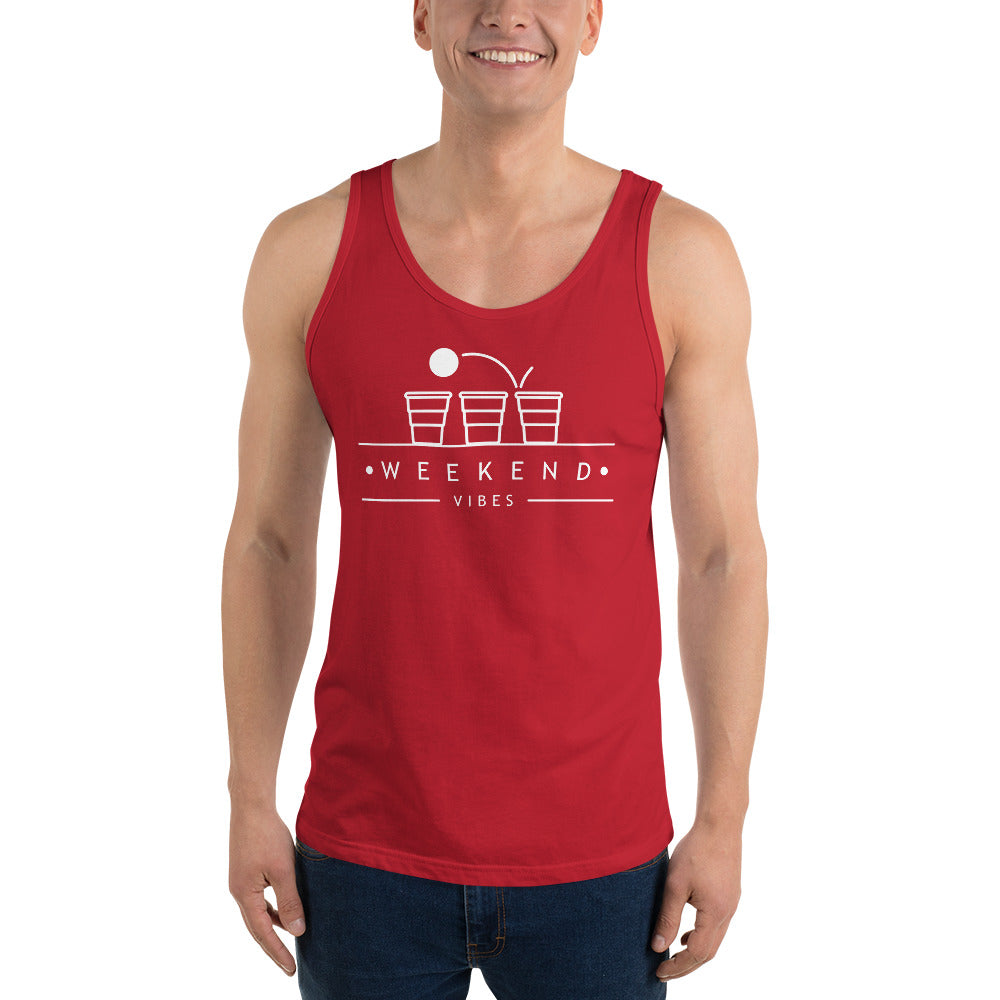 Beer Pong Weekend Vibes Unisex Tank Top