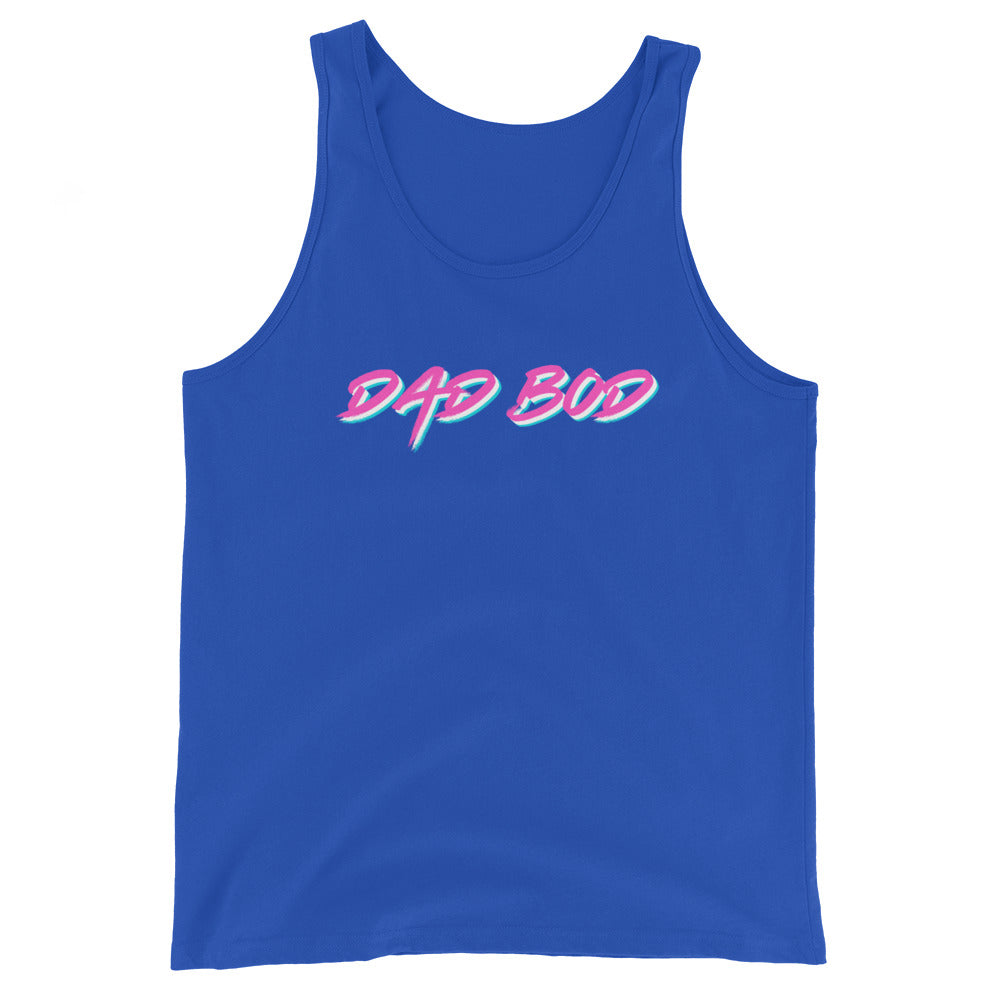 Retro Dad Bod Unisex Tank Top