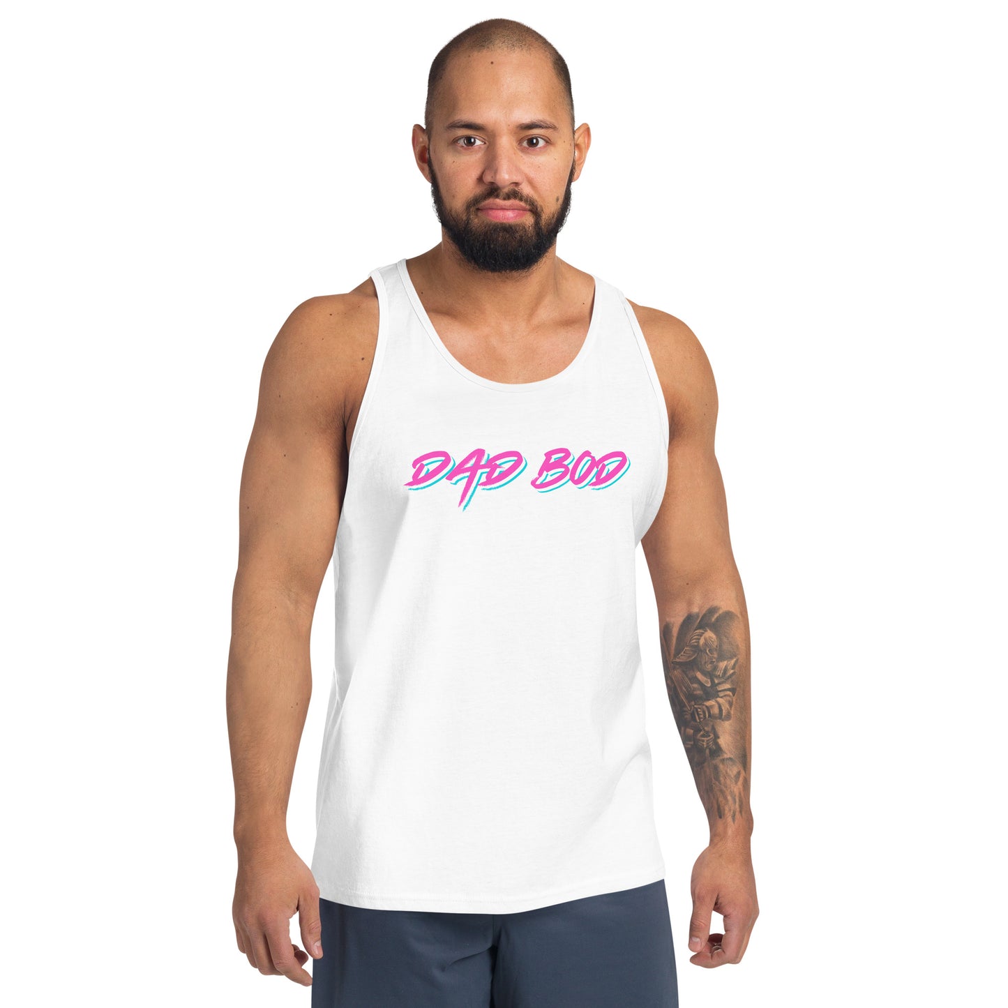 Retro Dad Bod Unisex Tank Top