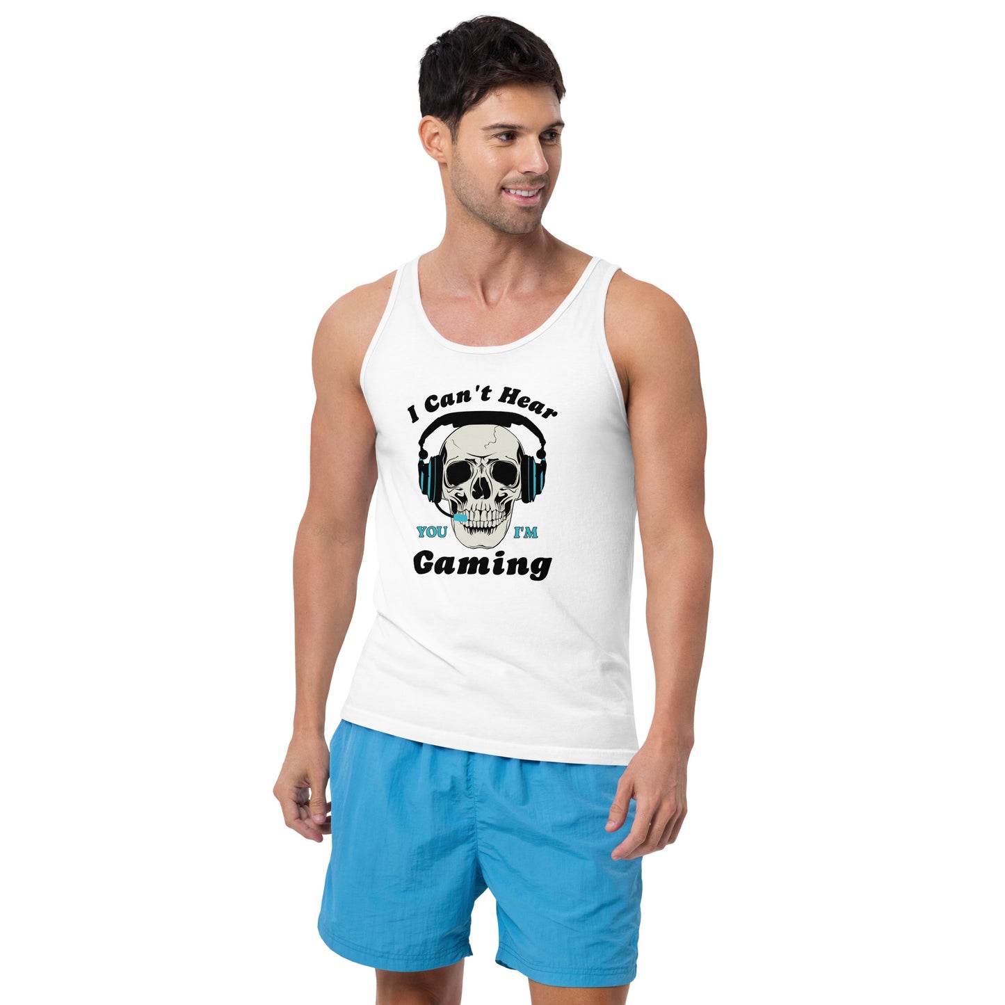I Can't Hear You I'm GAMING Unisex Tank Top