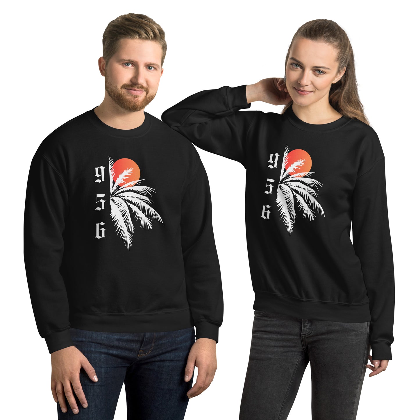 RGV 956 Palm Trees Sun Unisex Sweatshirt