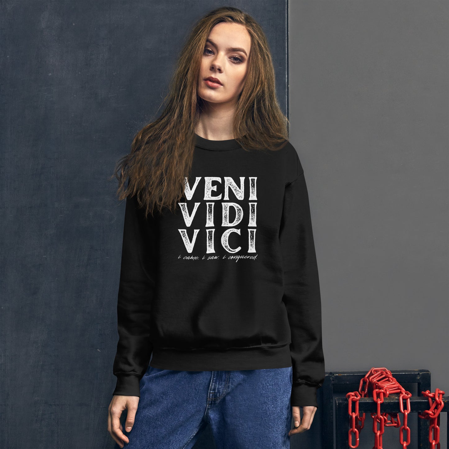 VENI VIDI VICI Unisex Sweatshirt