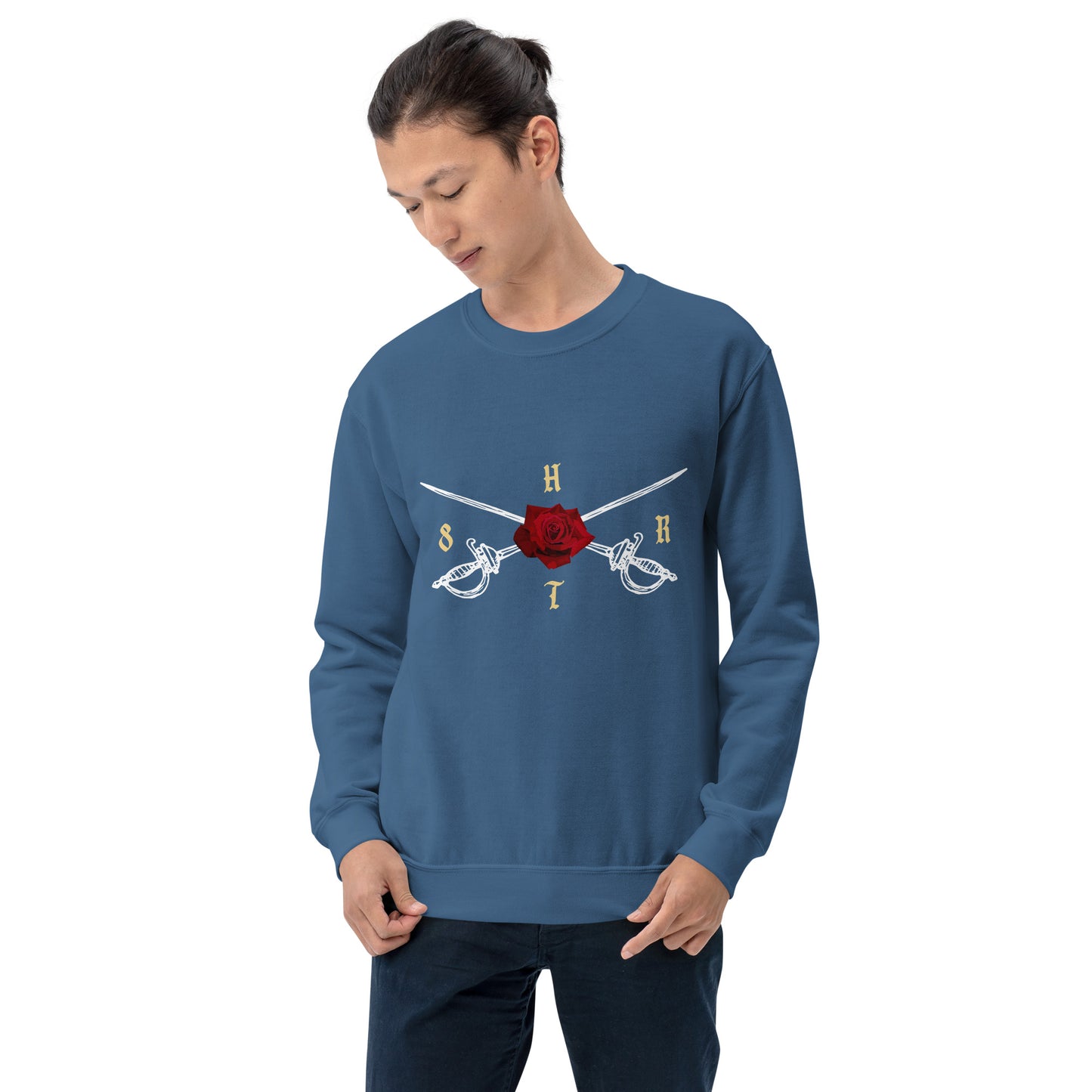 H8TR Crossed Swords Unisex Sweatshirt